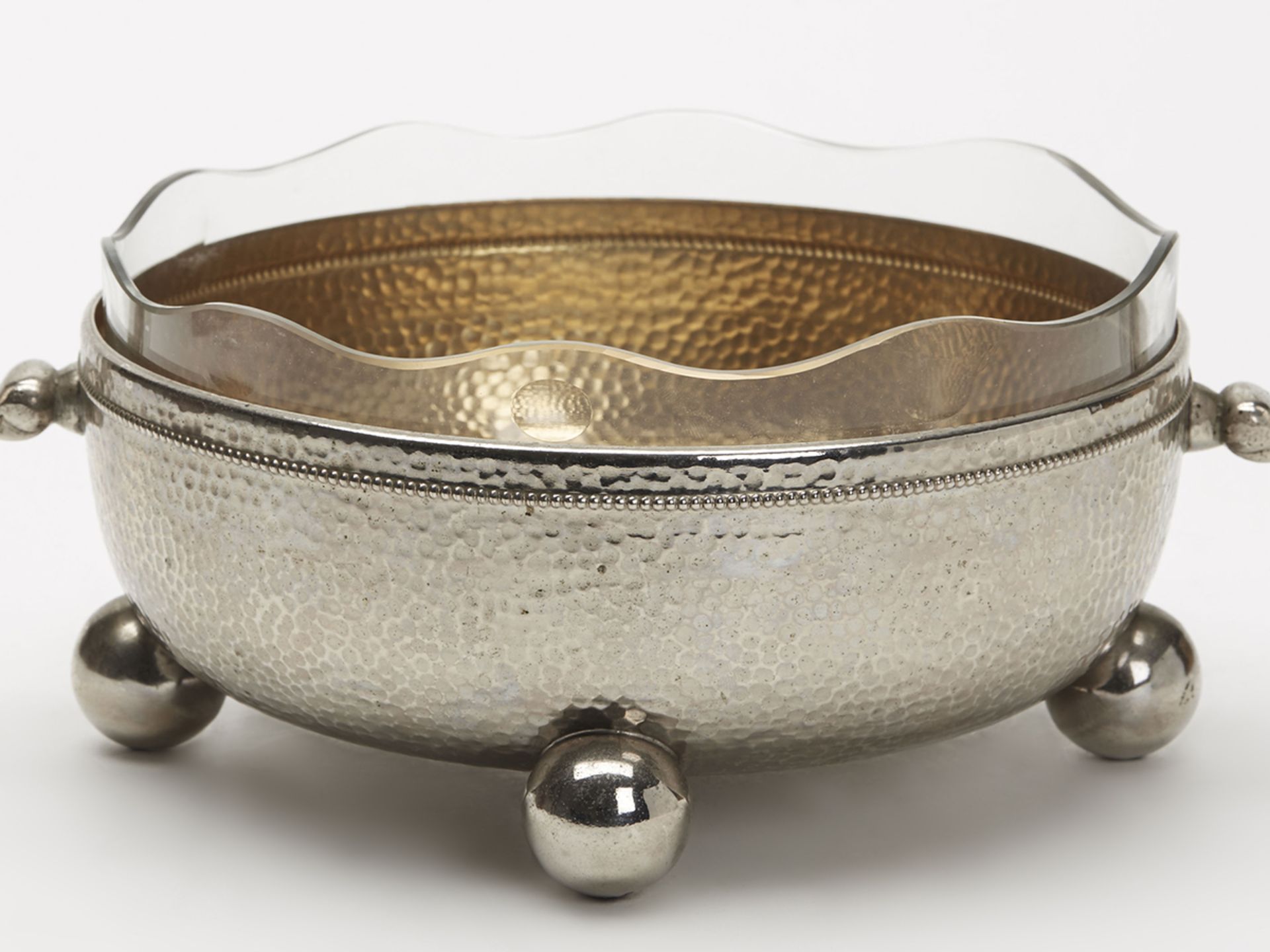 Art Nouveau Wmf Silver Plated Handled Bowl Early 20Th C. - Image 5 of 8