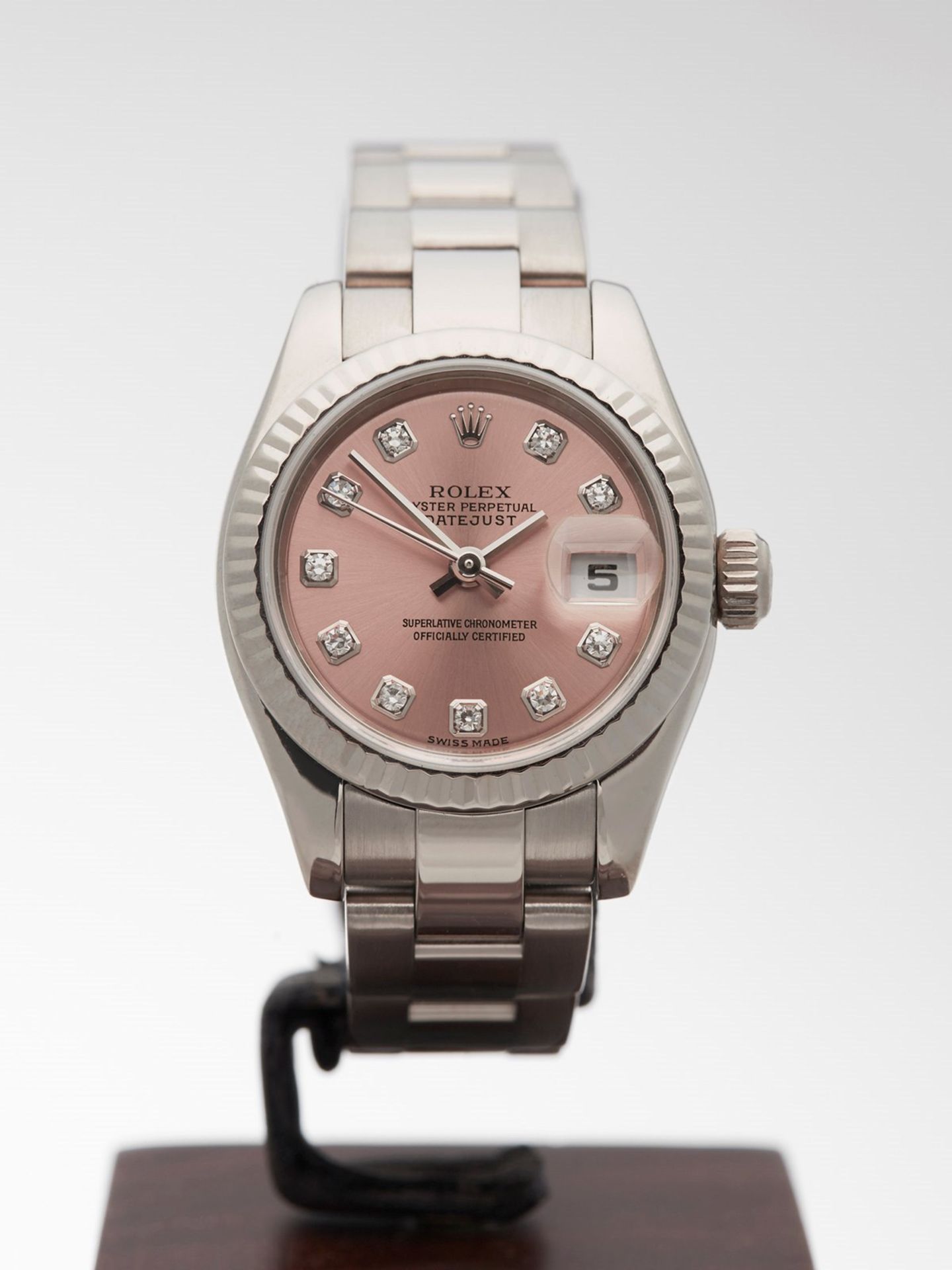 Rolex Datejust 26mm 18k White Gold 179179 - Image 2 of 9