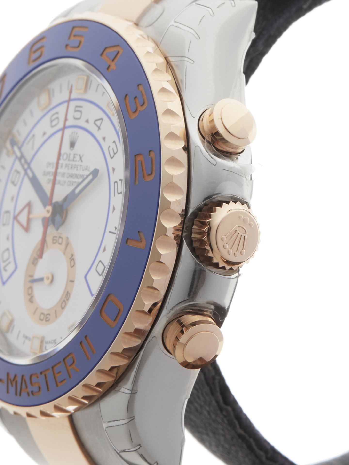 Rolex Yacht-Master II 44mm Stainless Steel & 18k Rose Gold 116681 - Image 4 of 9