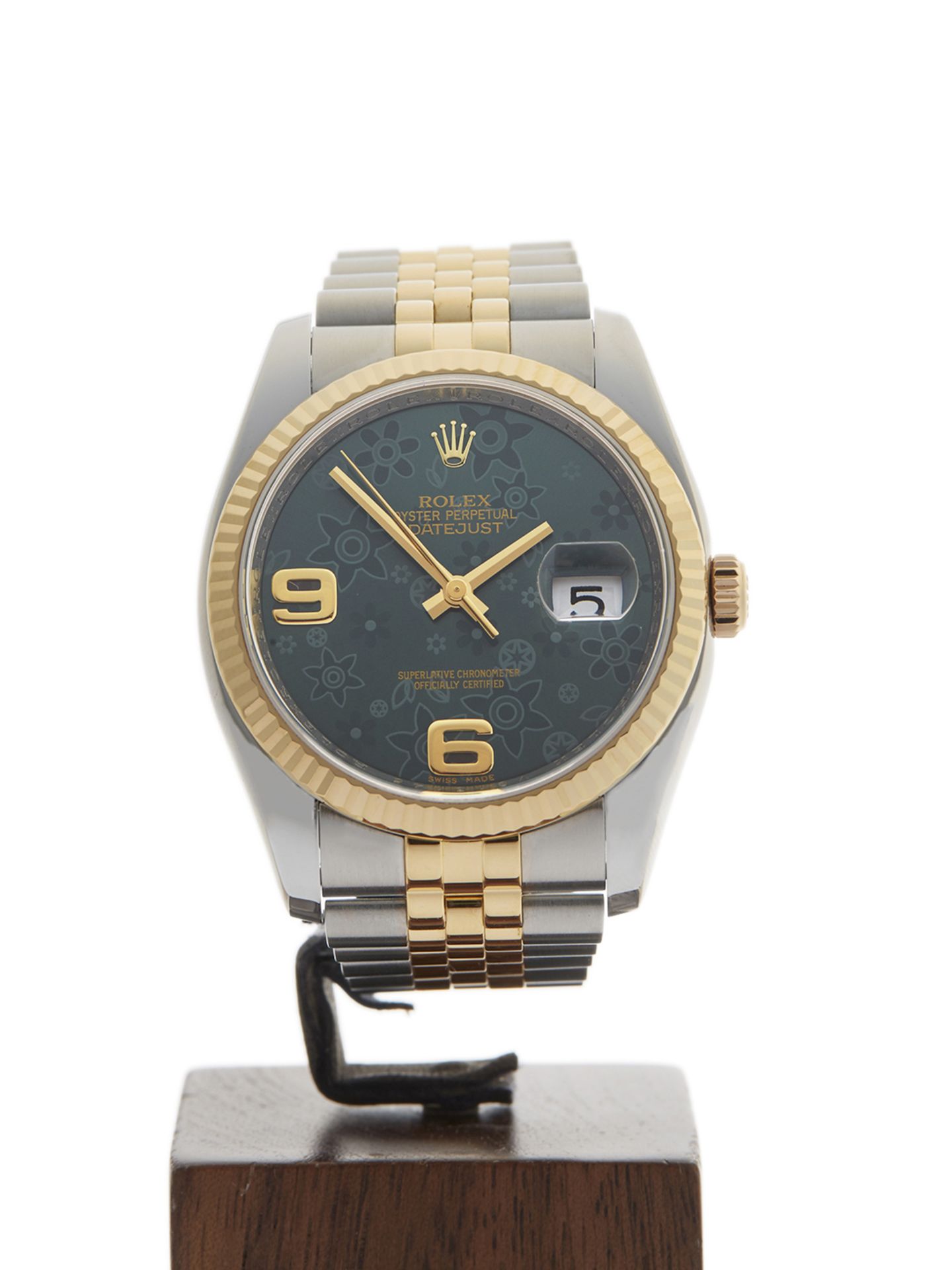 Rolex Datejust 36mm Stainless Steel & 18k Yellow Gold 116233 - Image 2 of 9