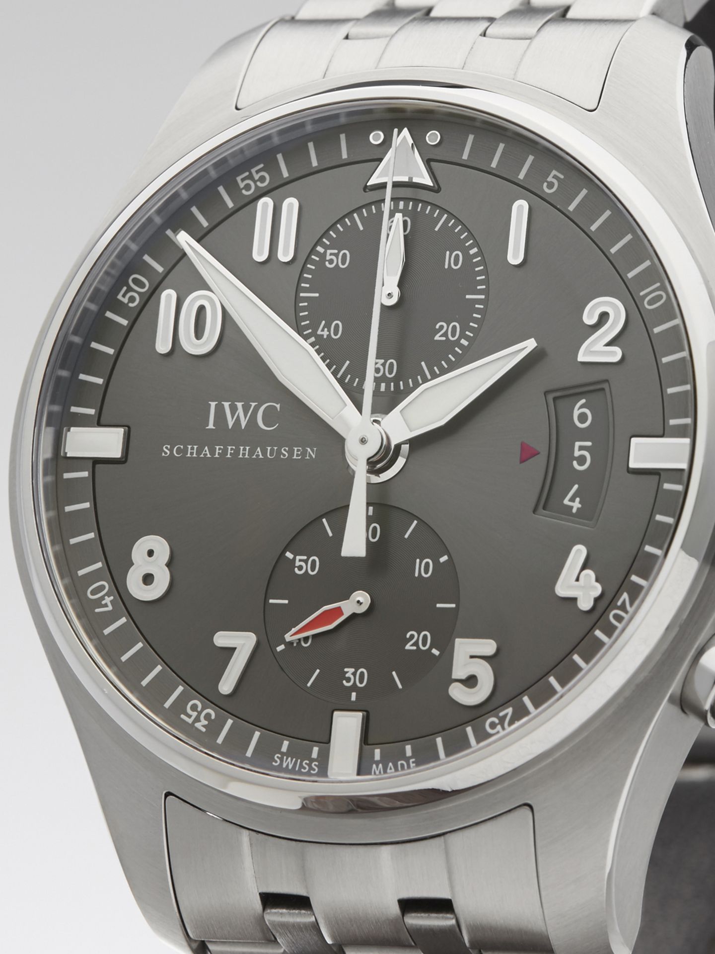 IWC Pilot's Chronograph Spitfire 43mm Stainless Steel IW387804 - Image 3 of 9