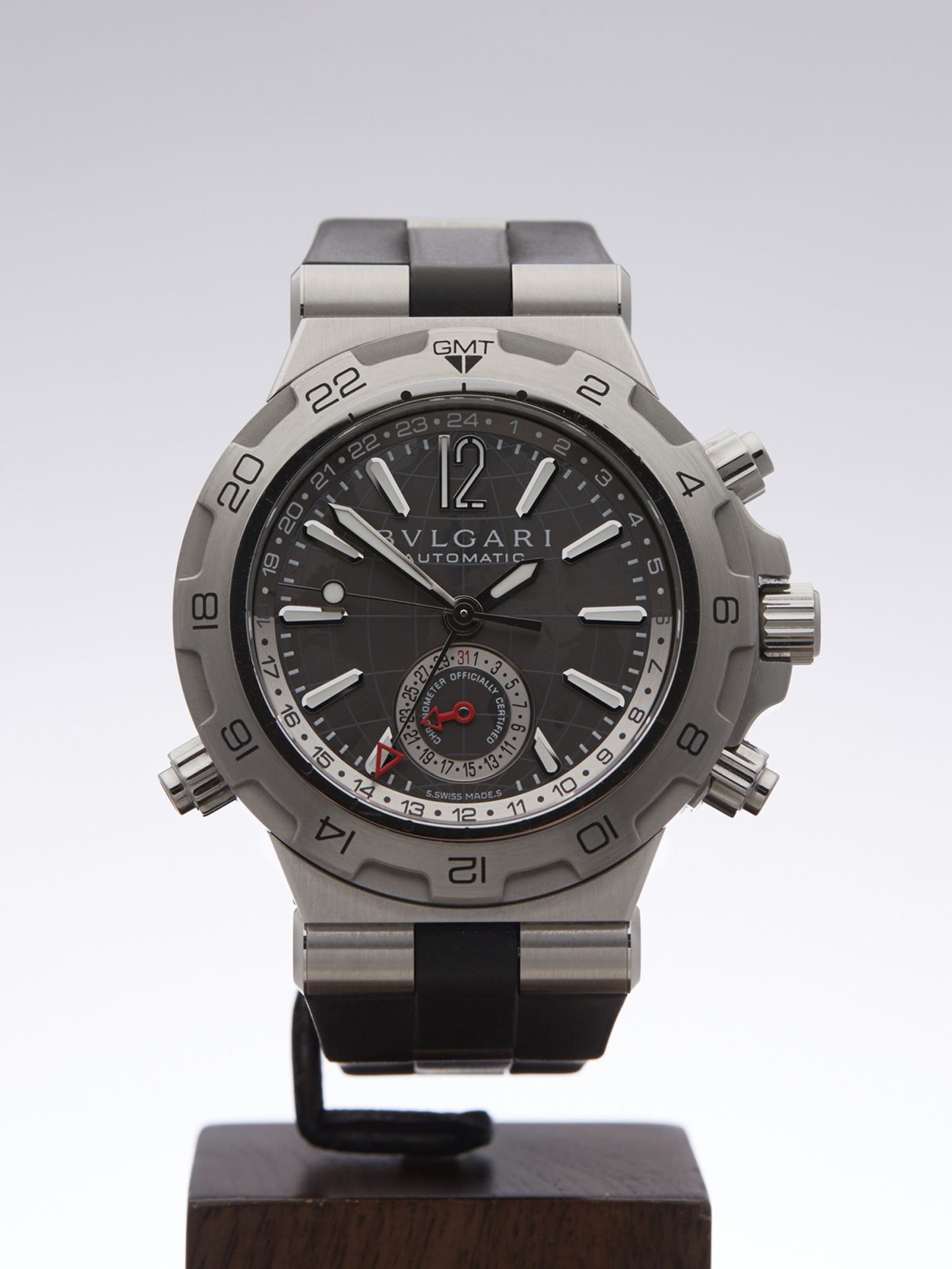 Bulgari Diagono GMT 42mm Stainless Steel DP 42 S GMT - Image 2 of 9