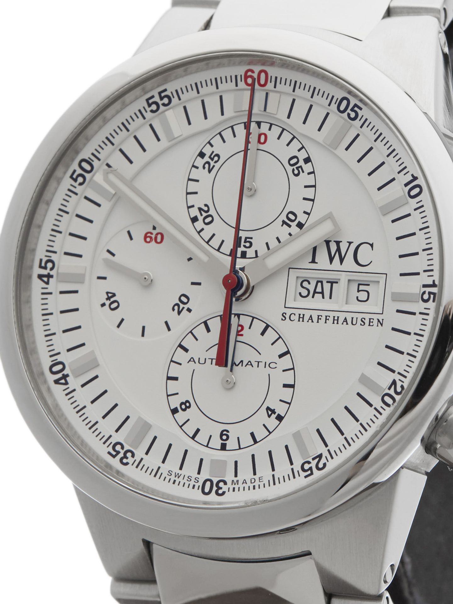 IWC GST Rattrapante 43mm Stainless Steel IW371523 - Image 3 of 9