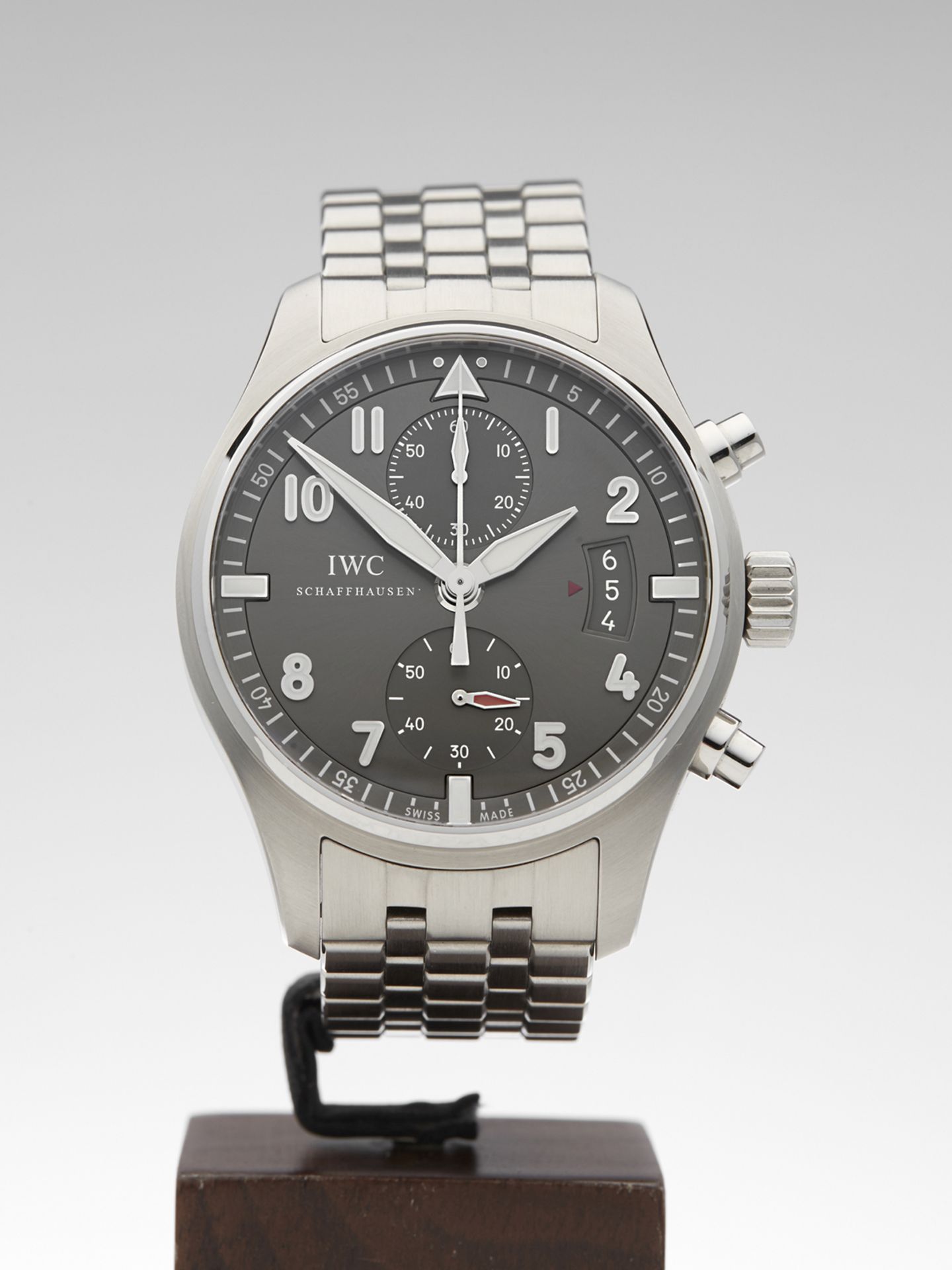 IWC Pilot's Chronograph Spitfire 43mm Stainless Steel IW387804 - Image 2 of 9