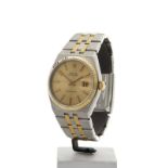 Rolex Datejust Oyster Quartz 36mm Stainless Steel & 18k Yellow Gold 17013