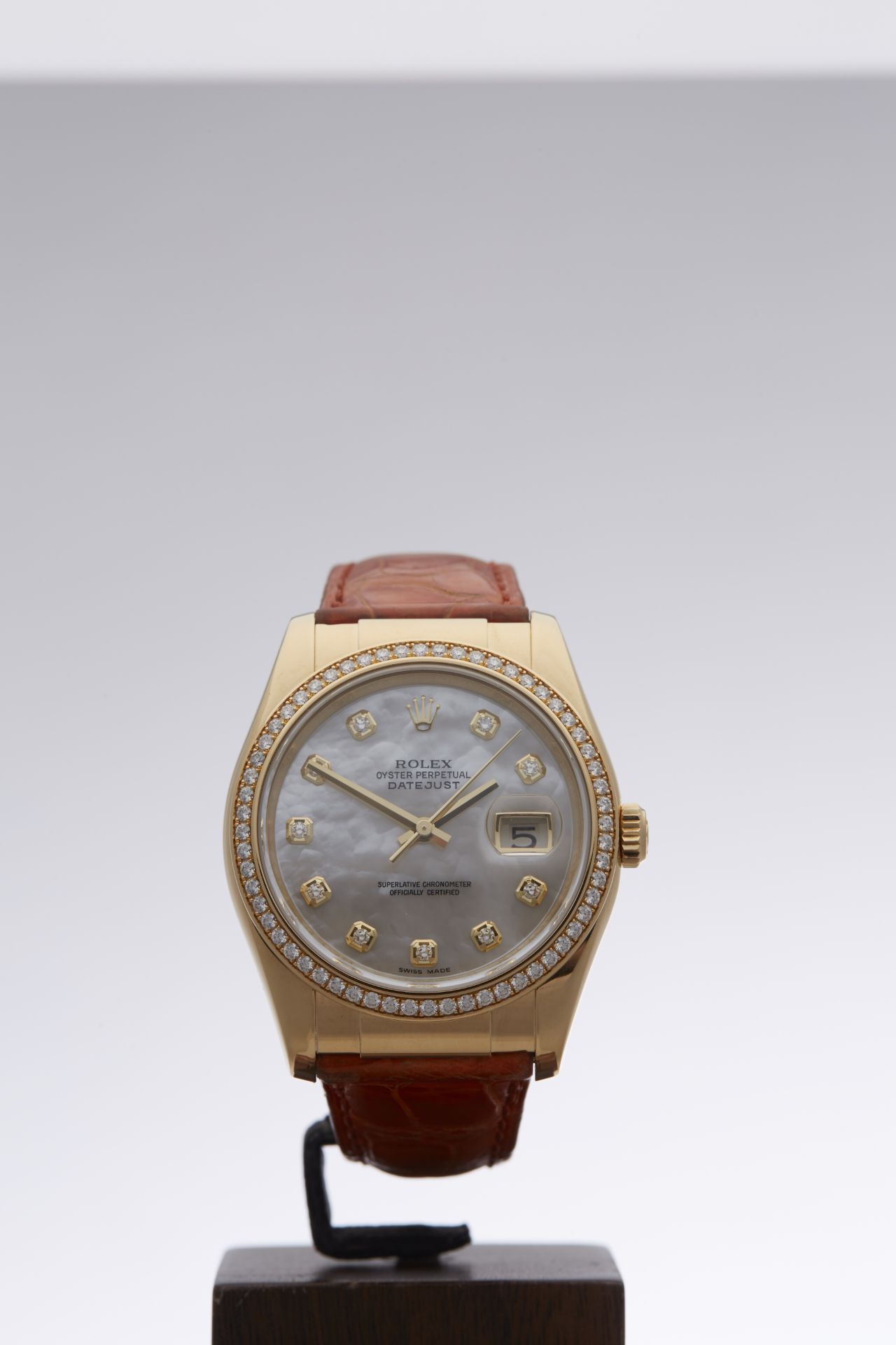 Rolex Datejust 36mm 18k Yellow Gold 116188 - Image 5 of 17