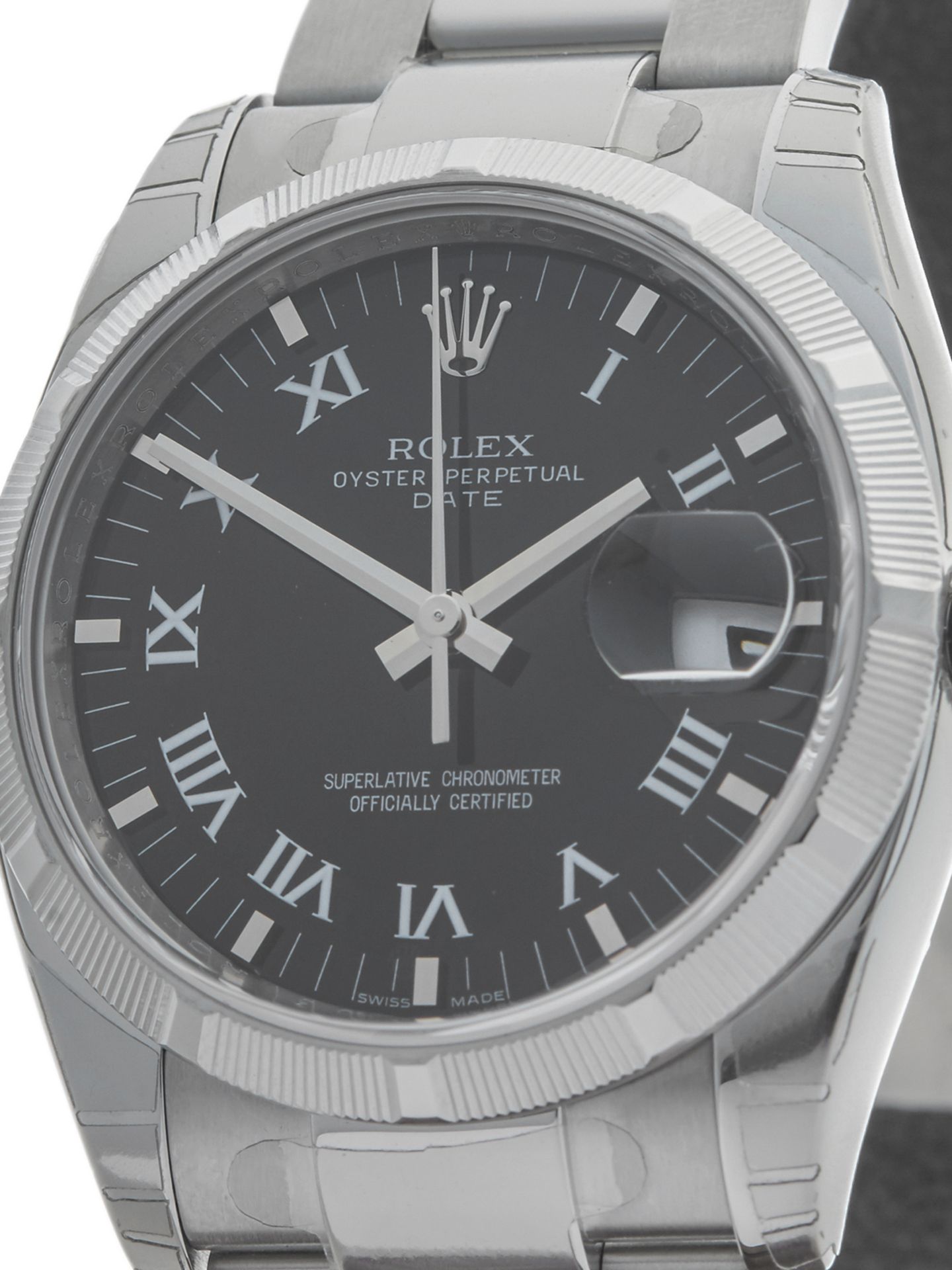 Rolex Oyster Perpetual Date Stainless Steel 115210 34mm - Image 3 of 9