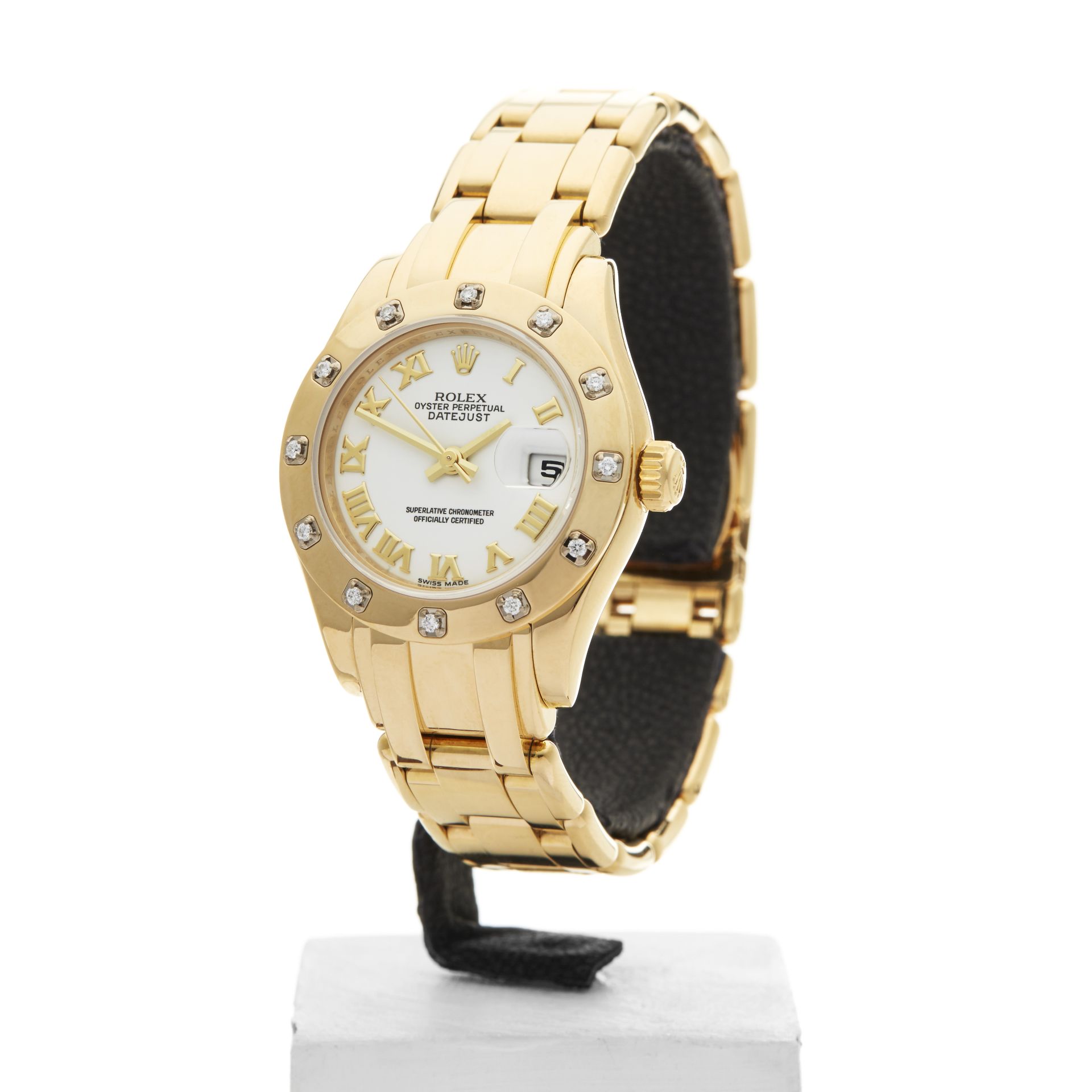 Rolex Pearlmaster 29mm 18k Yellow Gold 80318 - Image 10 of 15