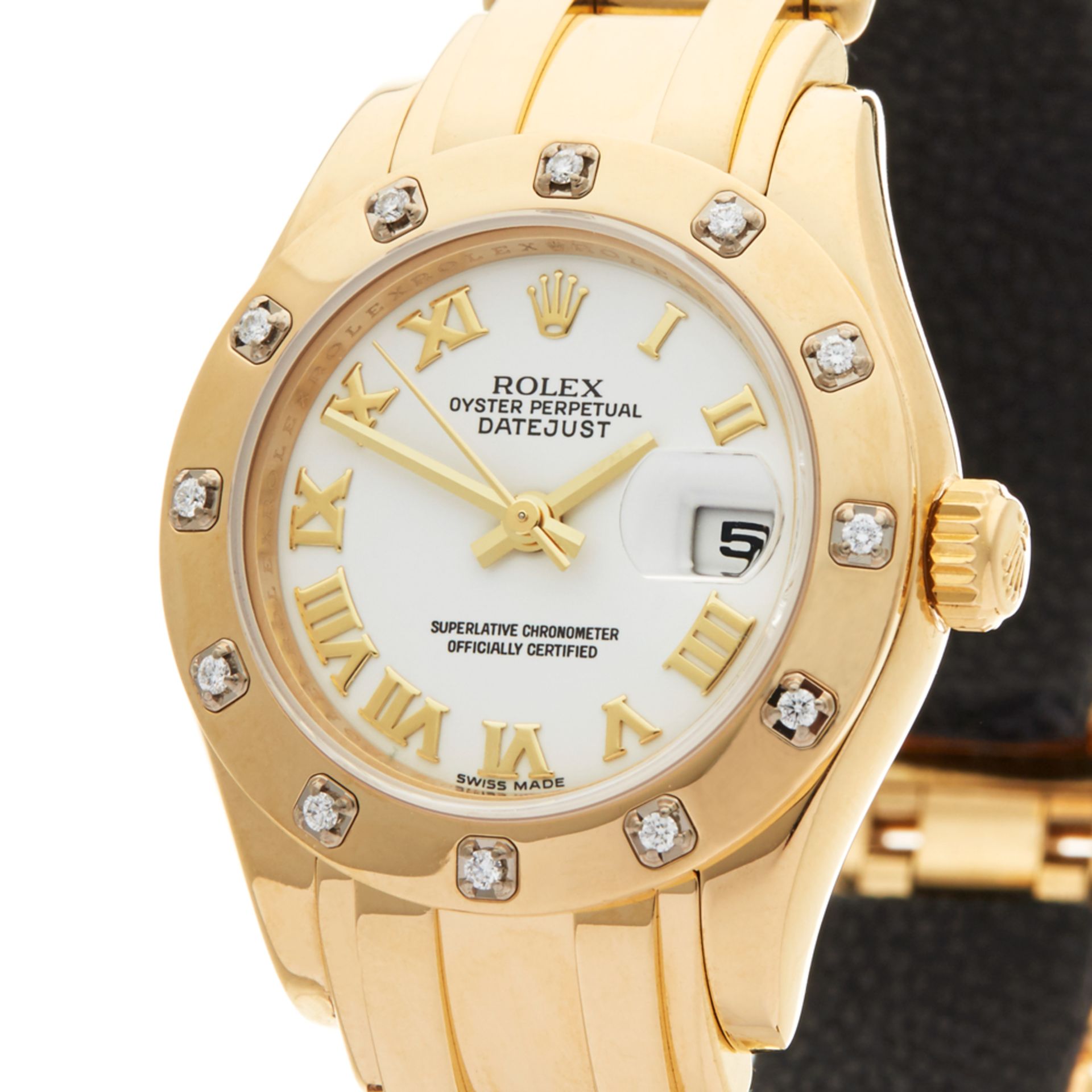 Rolex Pearlmaster 29mm 18k Yellow Gold 80318 - Image 3 of 15