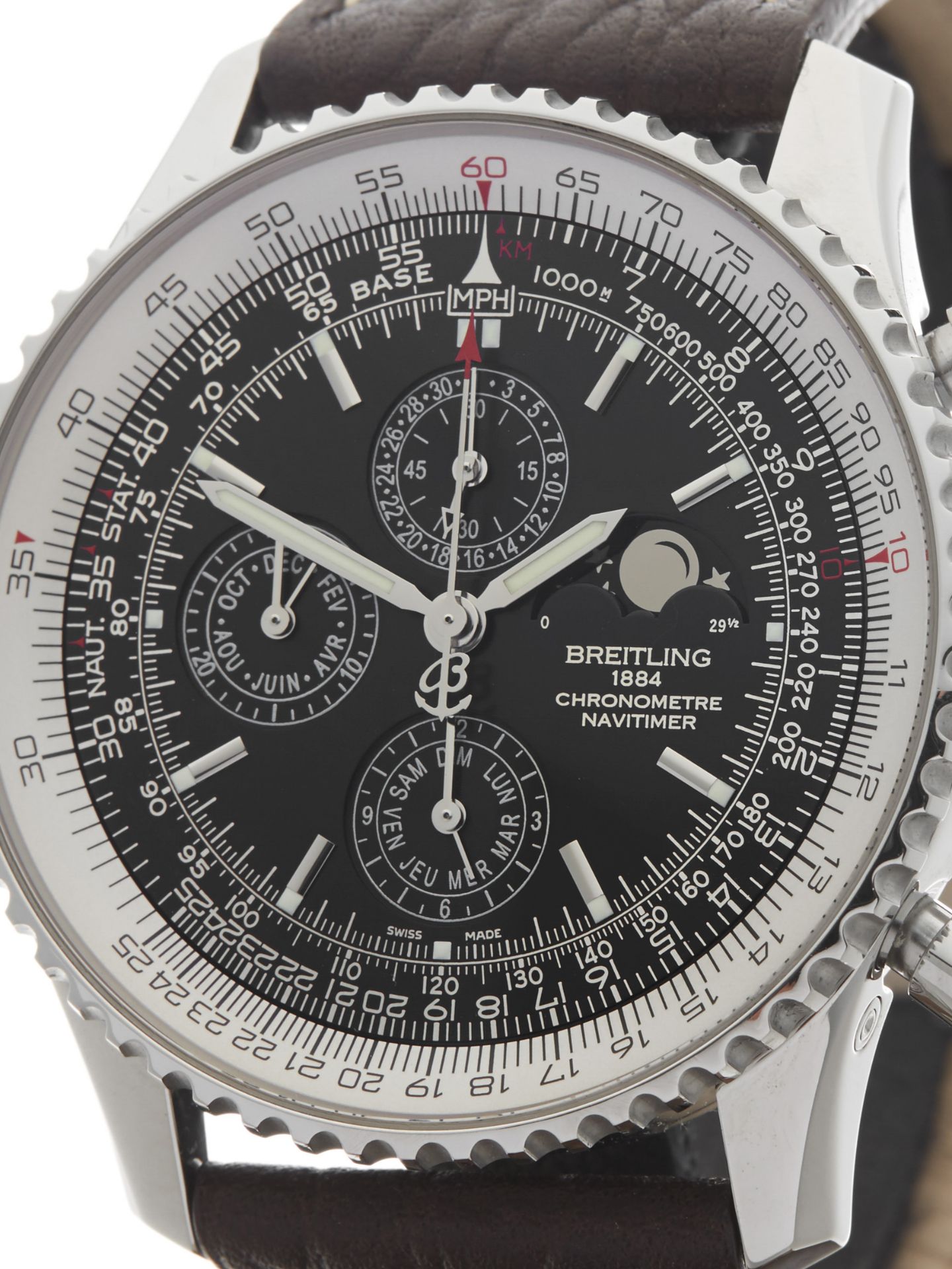 Breitling Navitimer Chronograph 46mm Stainless Steel A19370 - Image 3 of 9