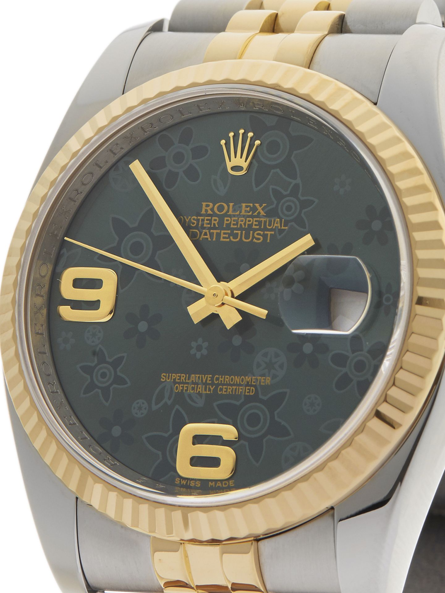 Rolex Datejust 36mm Stainless Steel & 18k Yellow Gold 116233 - Image 3 of 9