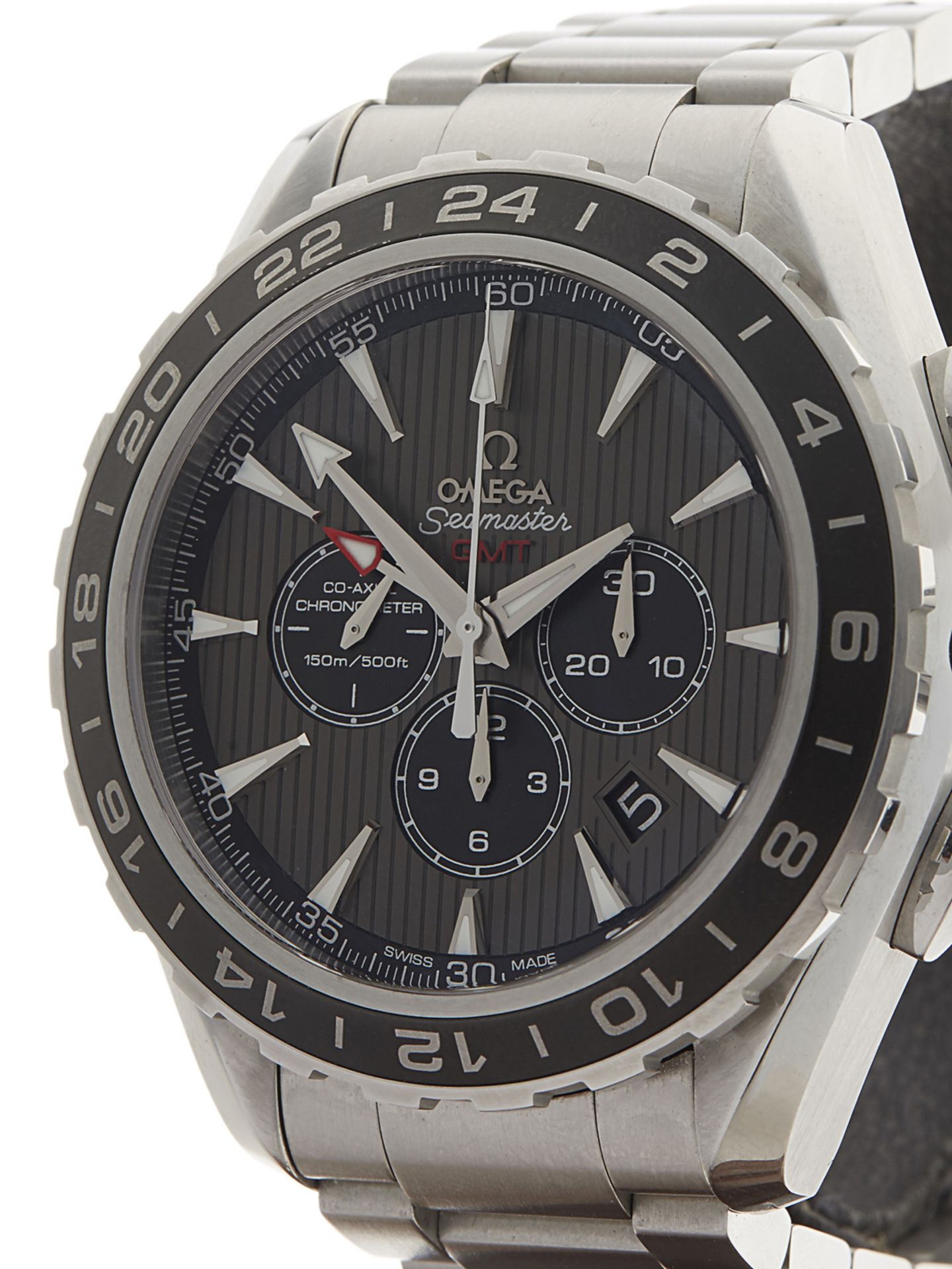 Omega Seamaster Aqua Terra GMT Chronograph 44mm Stainless Steel 231.13.44.52.06.001 - Image 3 of 9