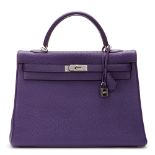 Hermes Iris Togo Leather Kelly 35cm Retourne