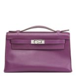 Hermes Anemone Swift Leather Kelly Pochette