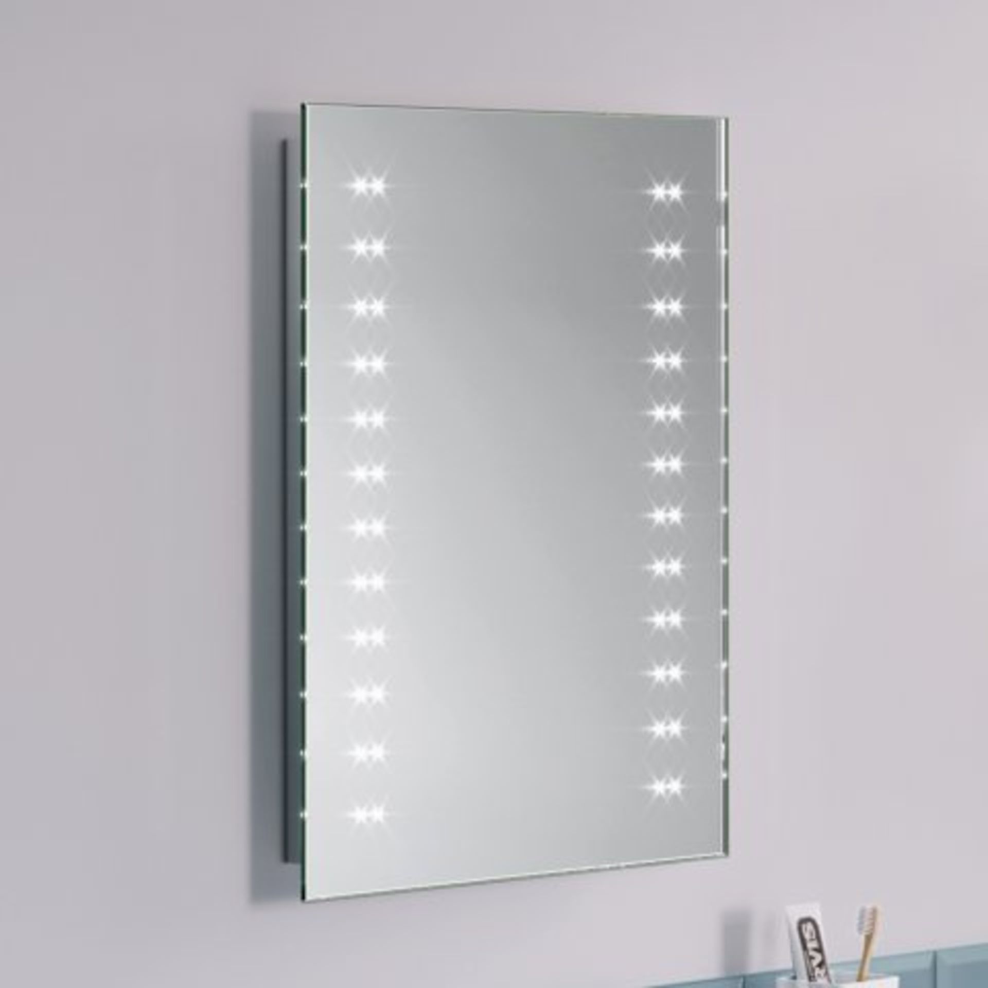 (A162) 390x500mm Galactic LED Mirror - Battery Operated. RRP £249.99. Reflection Perfection The - Image 2 of 4