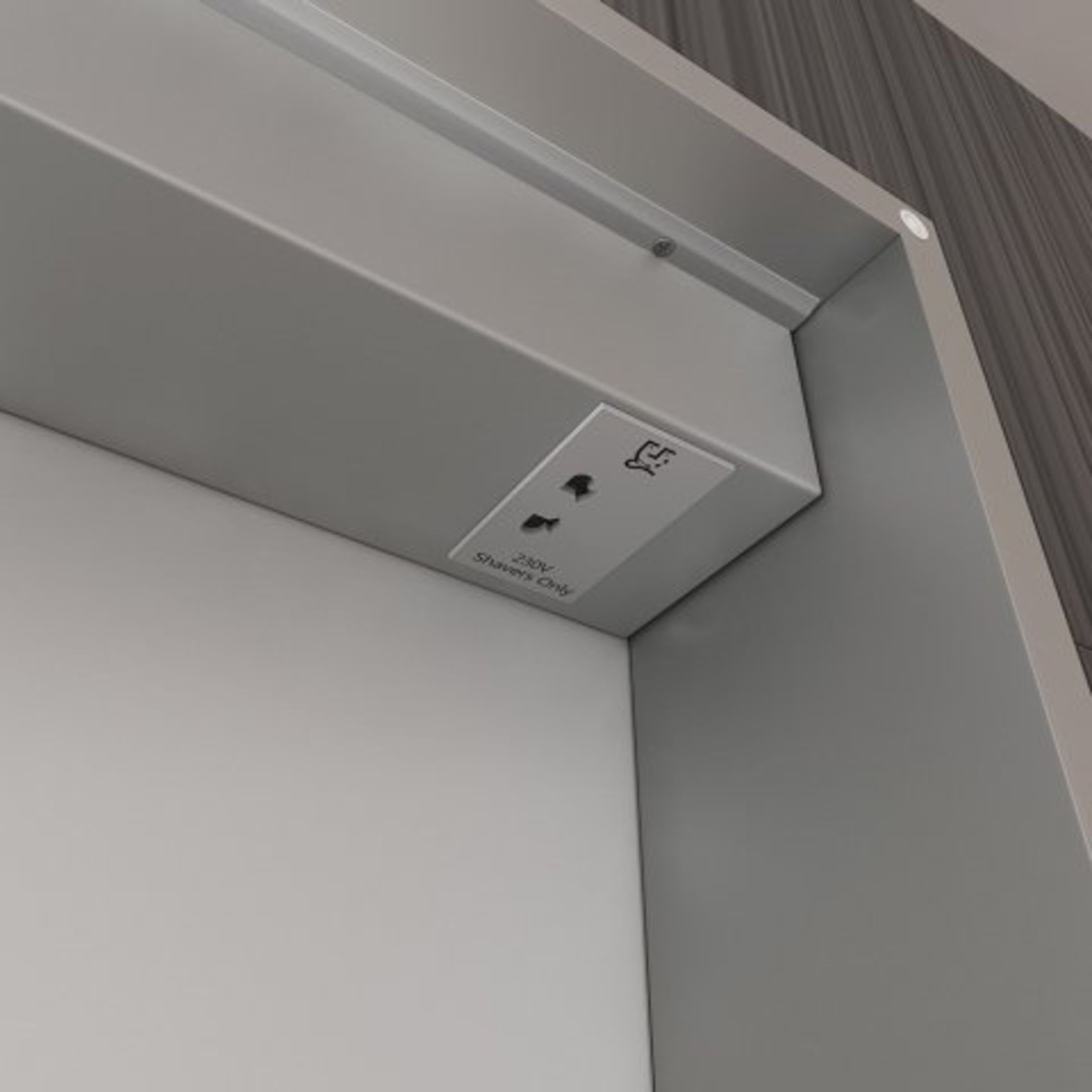 (L10) 450x600mm Galactic Illuminated LED Mirror Cabinet & Shaver Socket RRP £399.99. LED Power The - Image 9 of 11