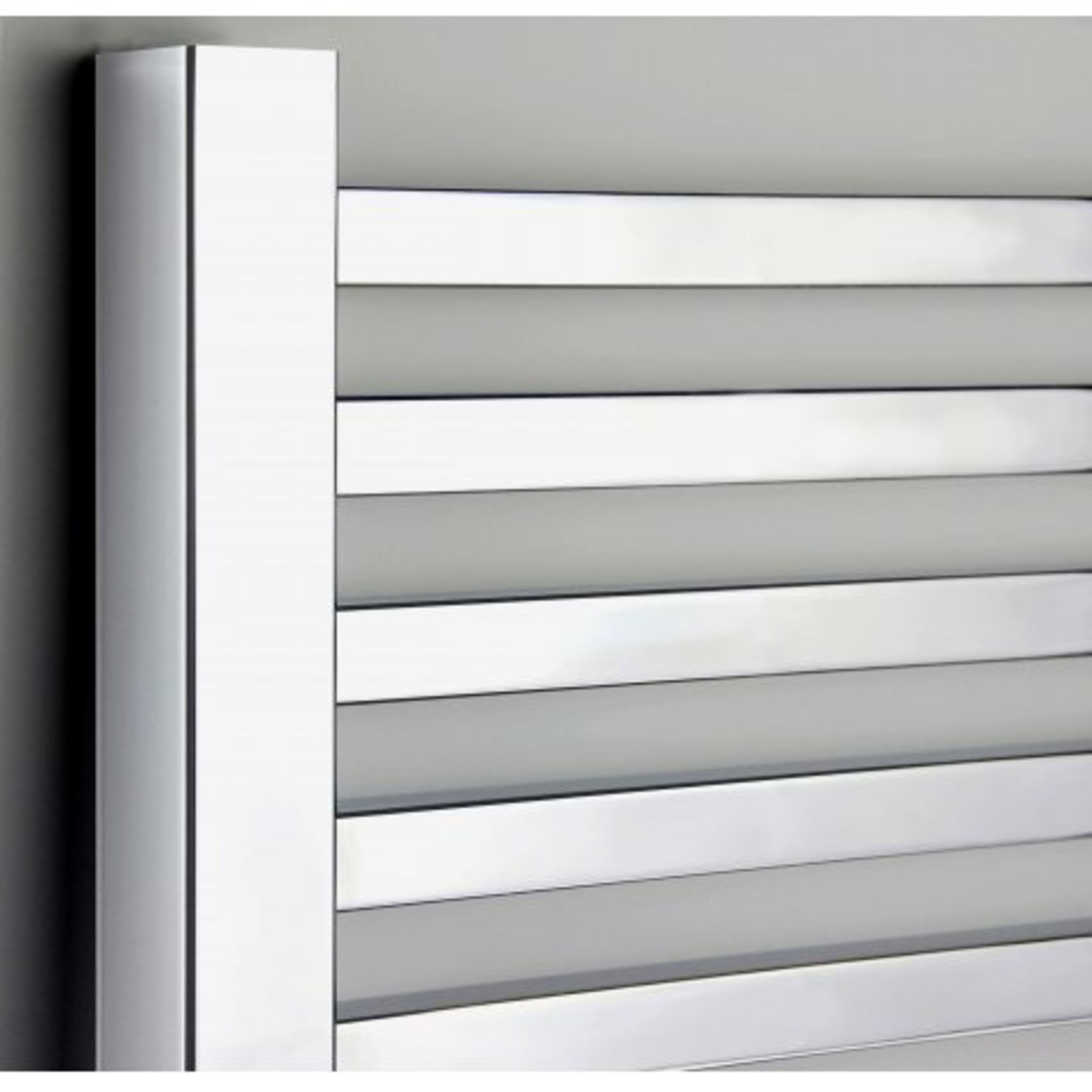 (L4) 1600x600mm Chrome Square Rail Ladder Towel Radiator RRP £332.99 Our Virginia 1600x600mm - Image 7 of 9