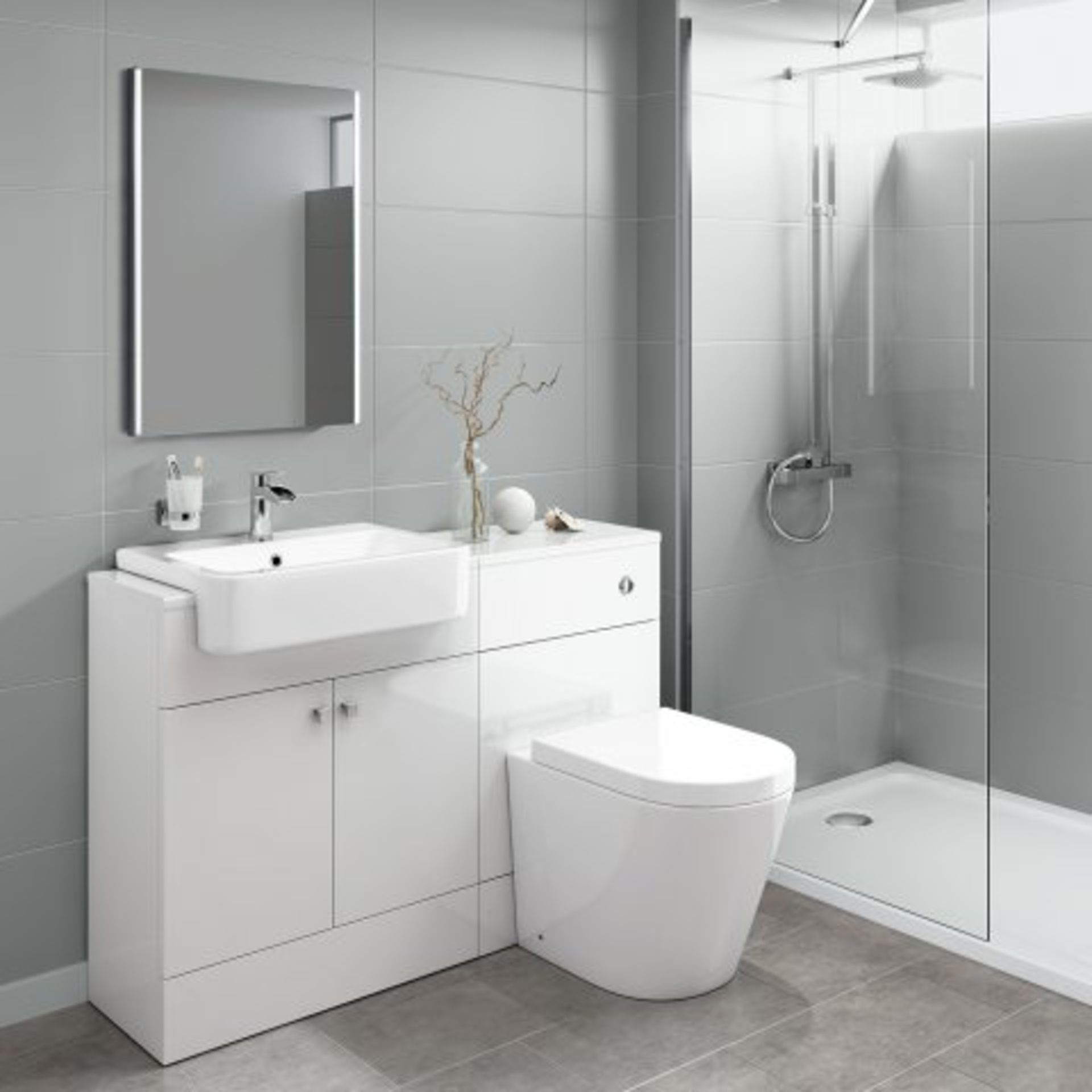 (L130) 700x500mm Lunar Illuminated LED Mirror RRP £349.99. Our Lunar range of mirrors comprises of - Image 8 of 8
