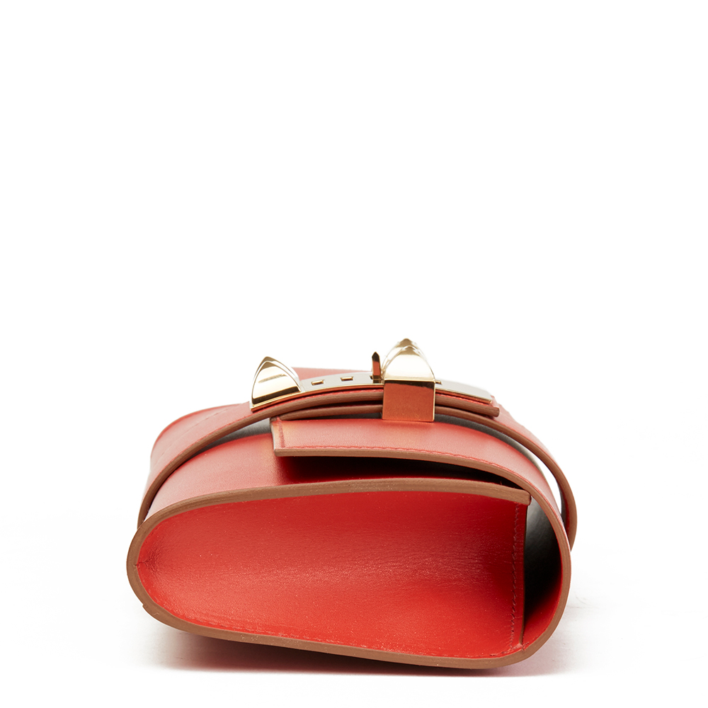 Sanguine Tadelakt Leather Medor 23 Clutch - Image 7 of 9