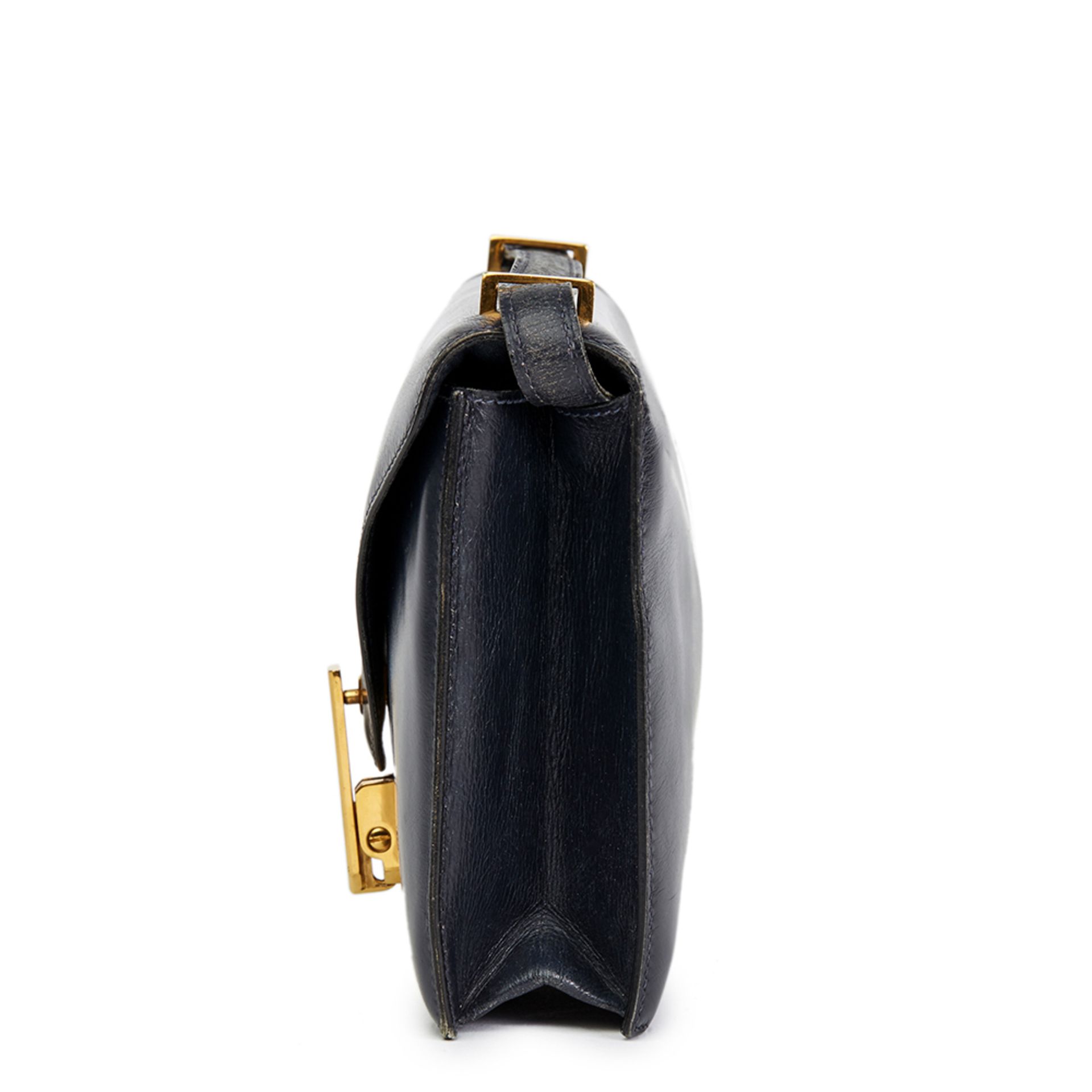 Navy Box Calf Leather Vintage Jimmy - Image 3 of 10
