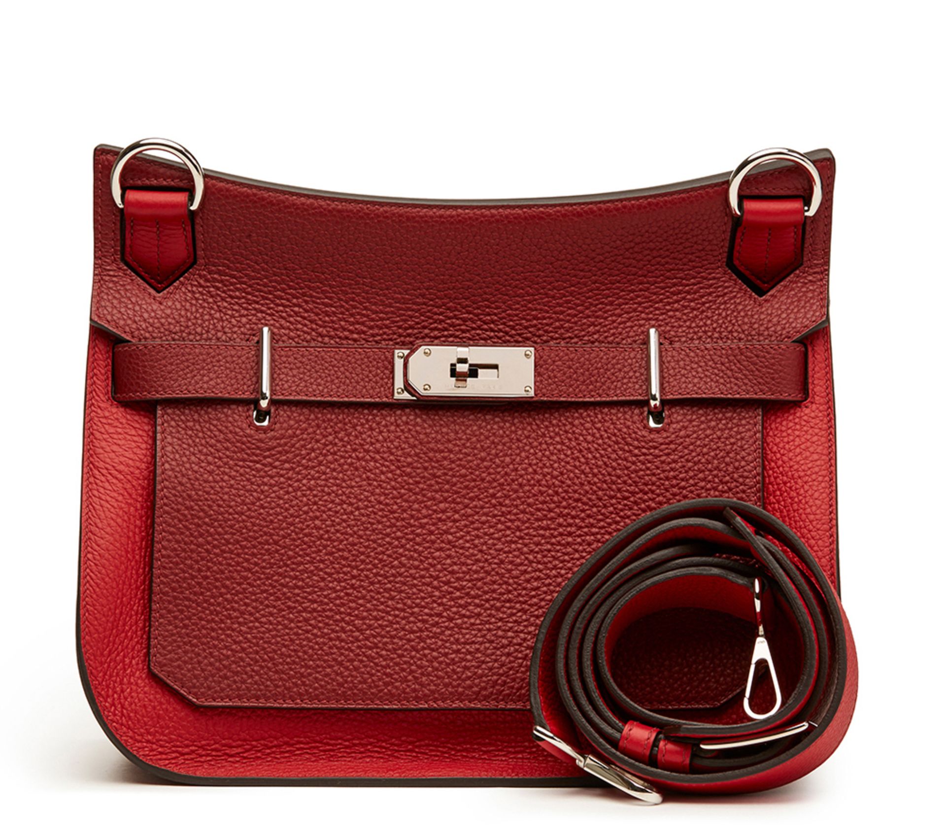 Rouge H & Rouge Casaque Clemence Leather Two-Tone Jypsiere 31