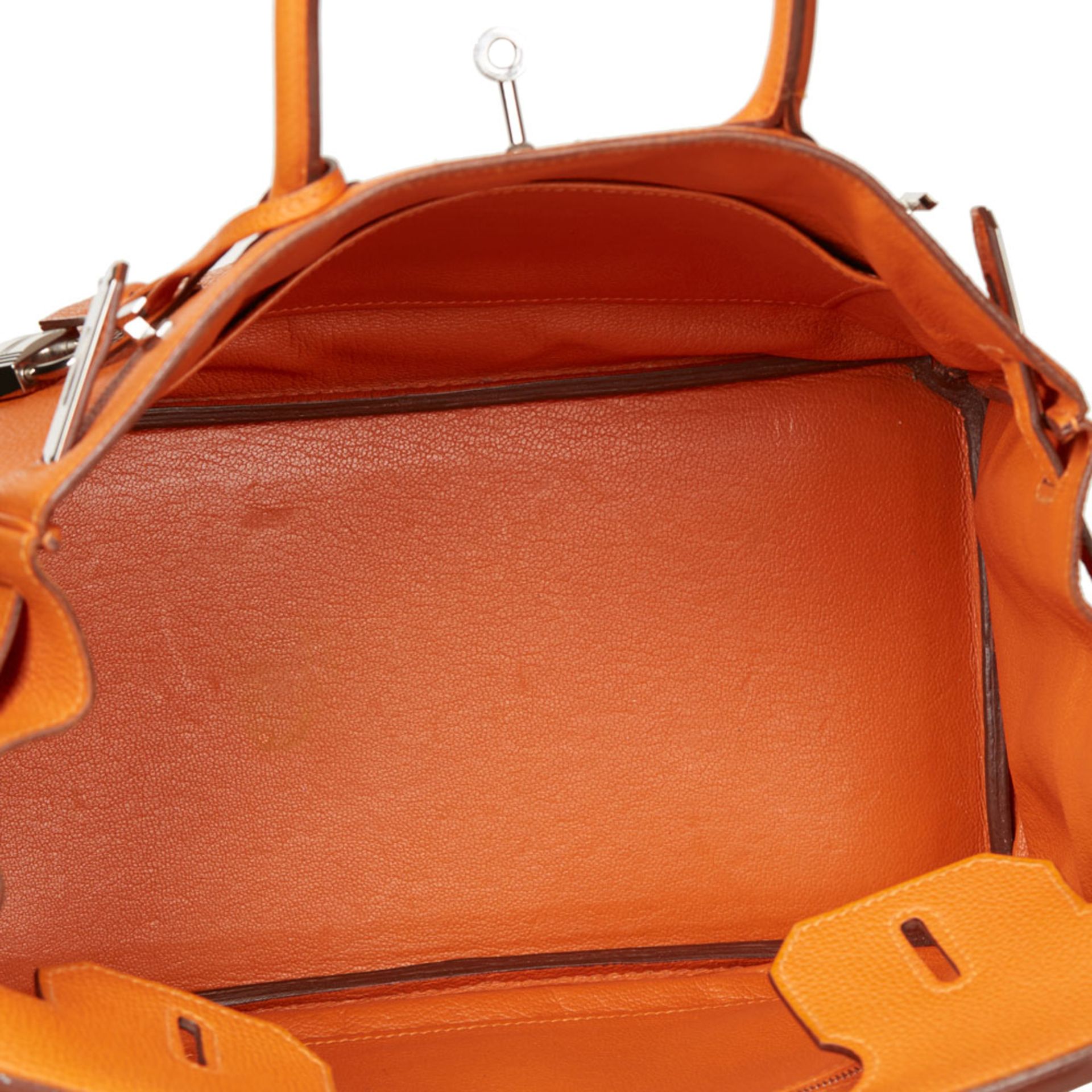 Orange H Togo Leather Birkin 30cm - Image 7 of 9