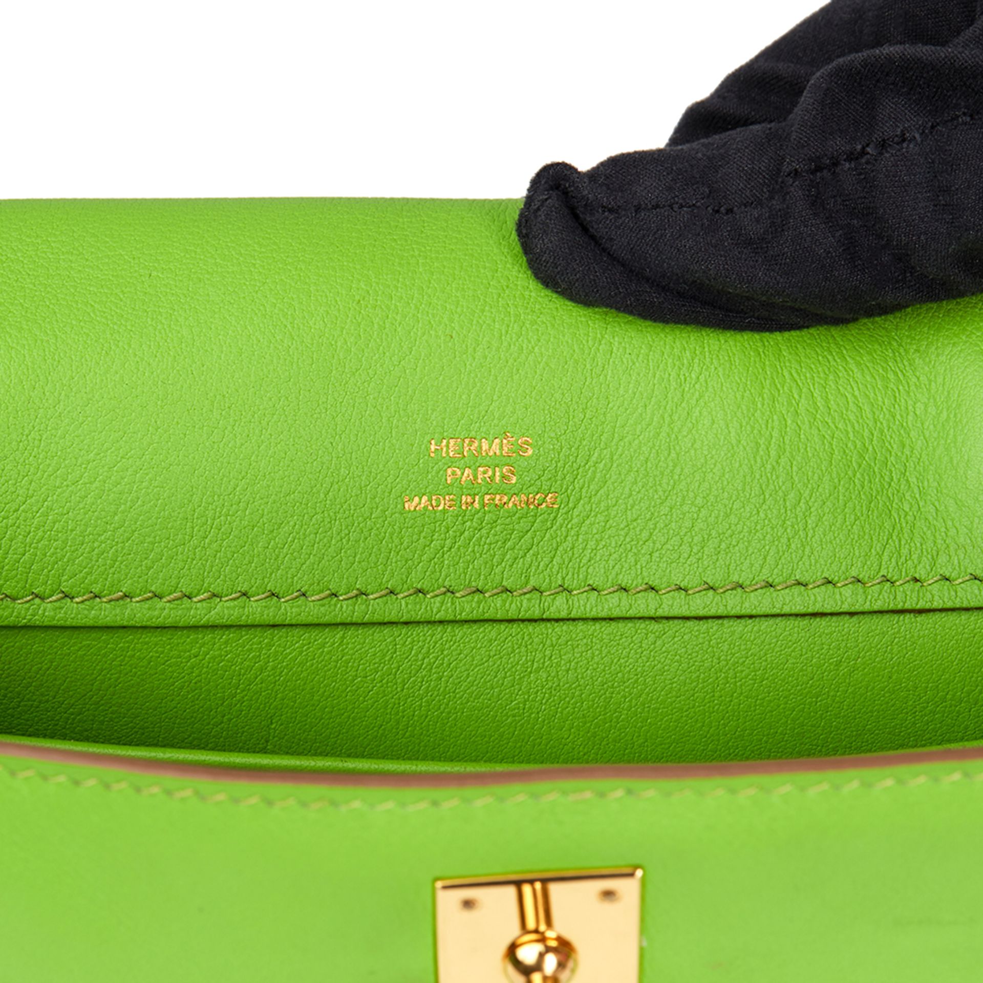 Apple Green Swift Leather Kelly Danse - Image 11 of 16