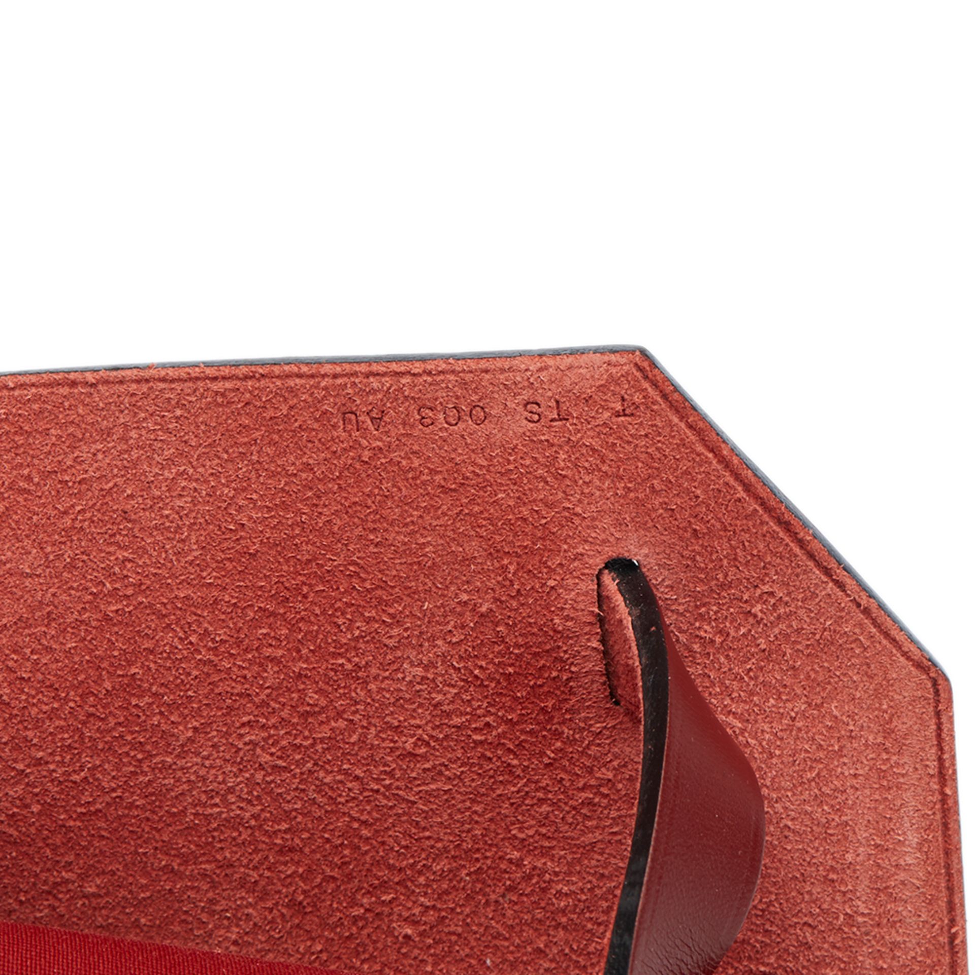 Rouge H Hunter Cowhide Leather & Rouge Venitienne Canvas Herbag Zip 39 - Image 4 of 9
