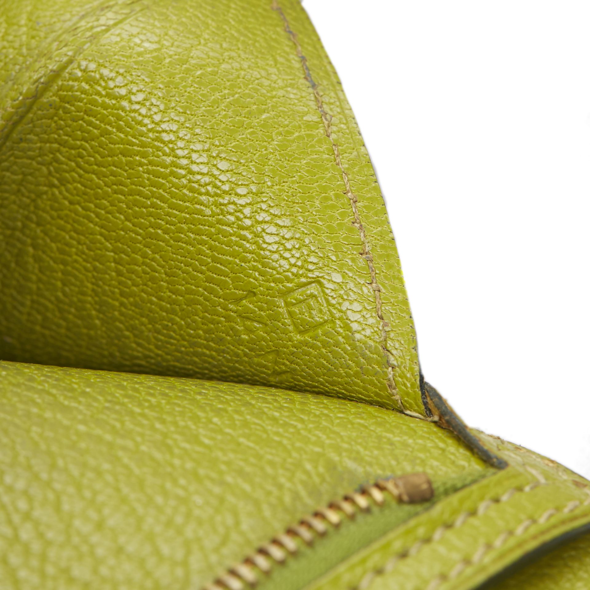 Vert Anis Chevre Mysore Leather Bearn Wallet - Image 16 of 16