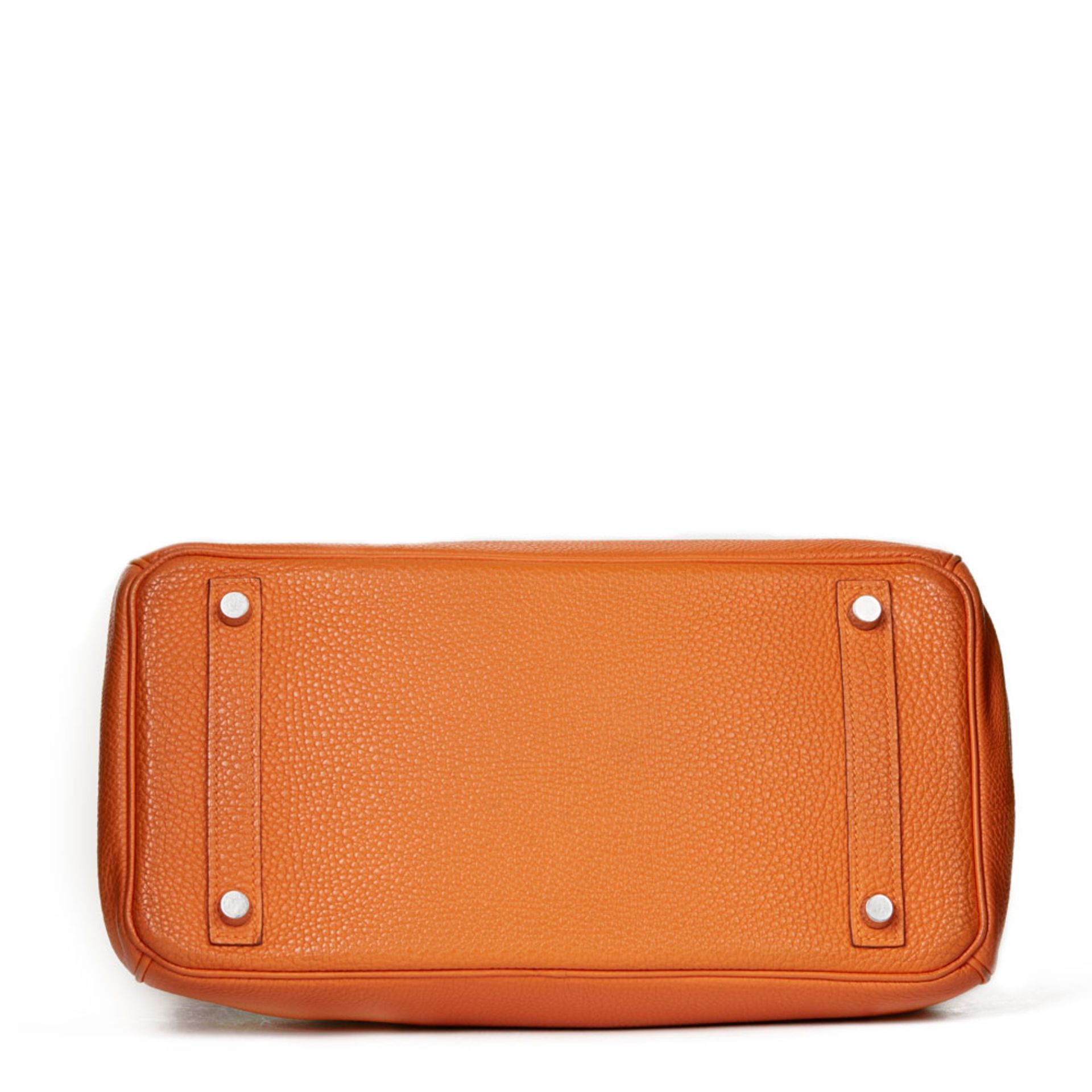 Orange H Togo Leather Birkin 30cm - Image 5 of 9