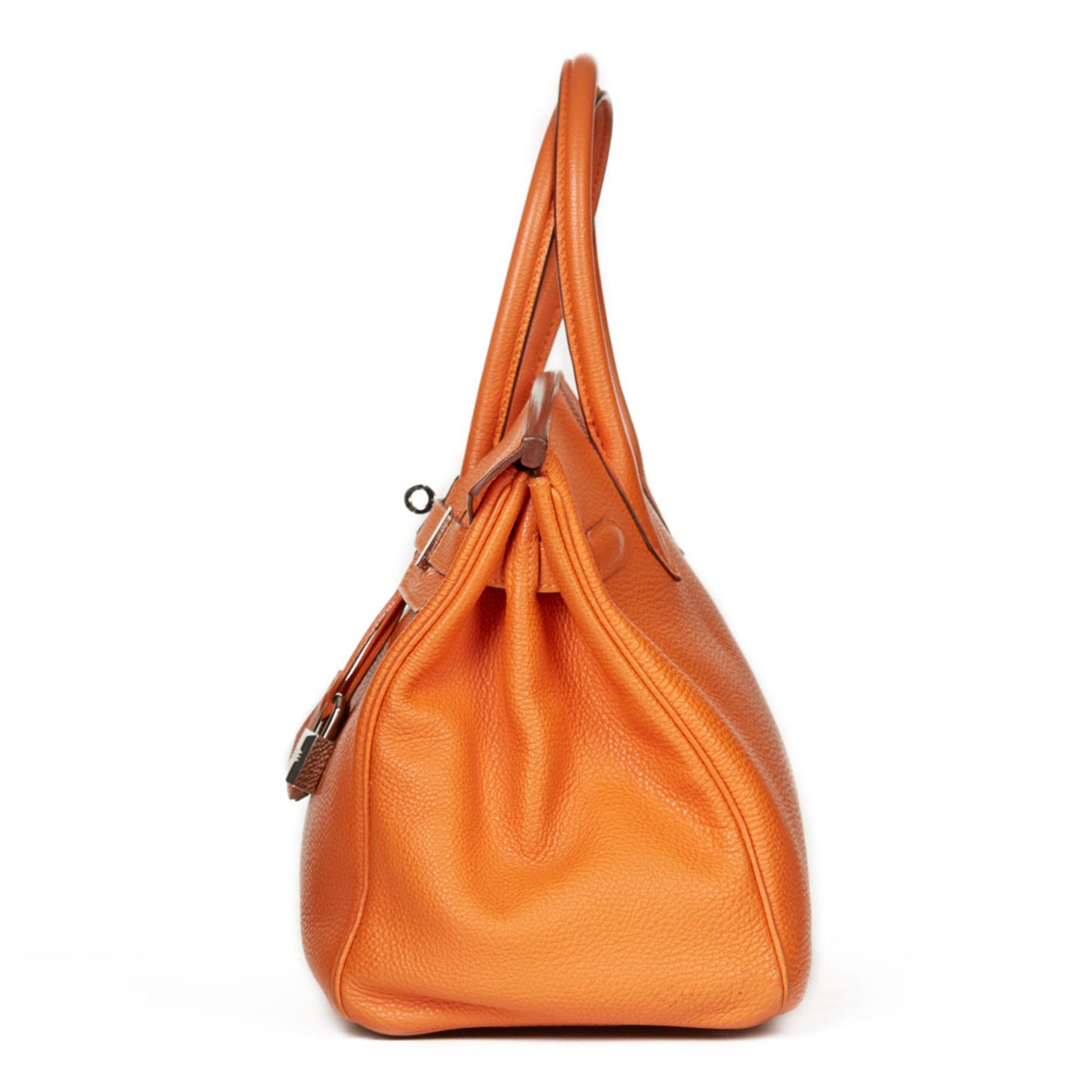Orange H Togo Leather Birkin 30cm - Image 3 of 9