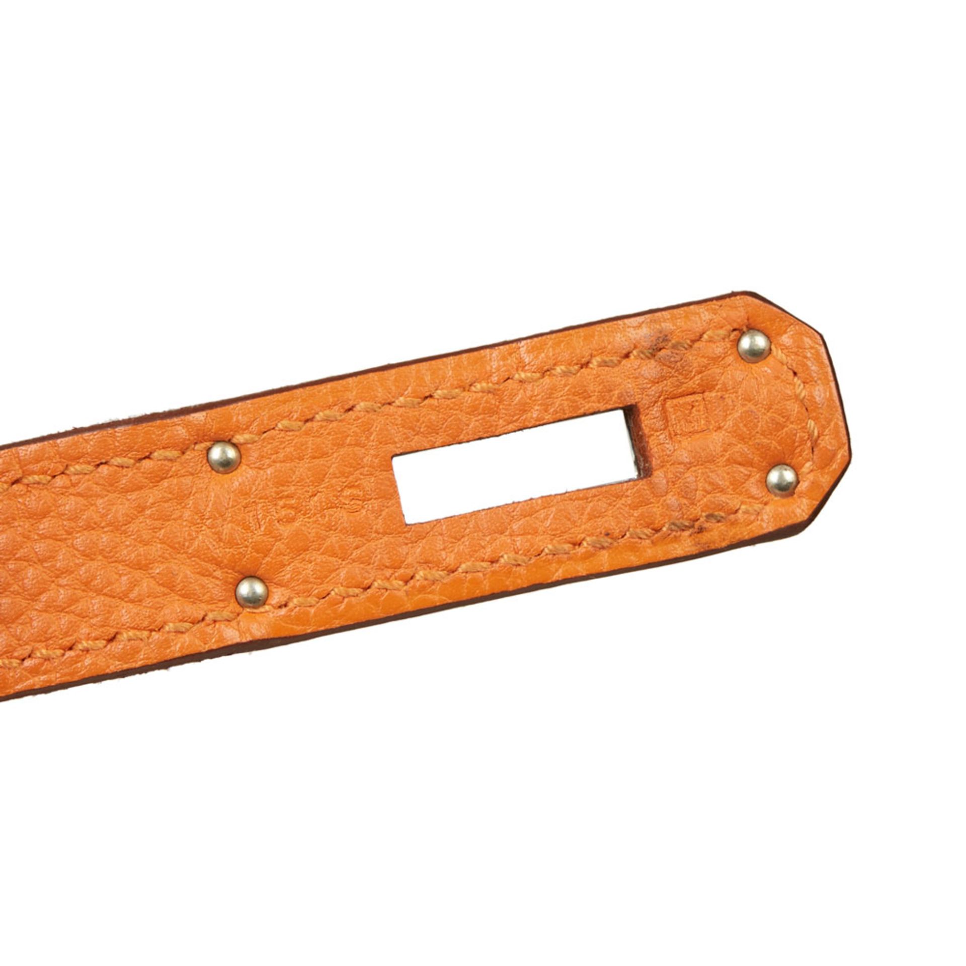 Orange H Togo Leather Birkin 30cm - Image 6 of 9