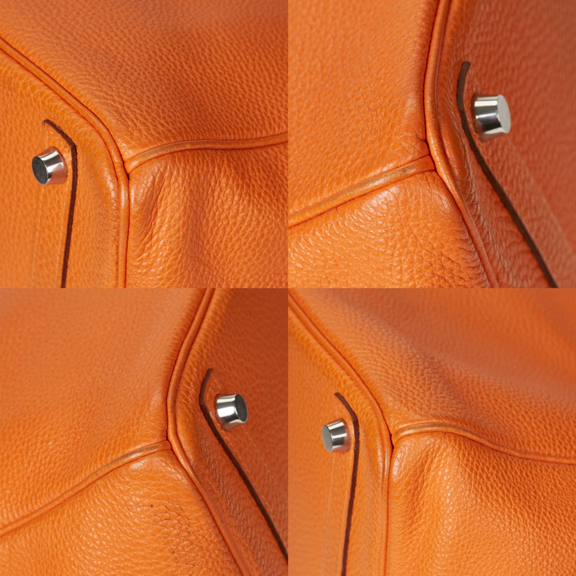 Orange H Togo Leather Birkin 30cm - Image 9 of 9