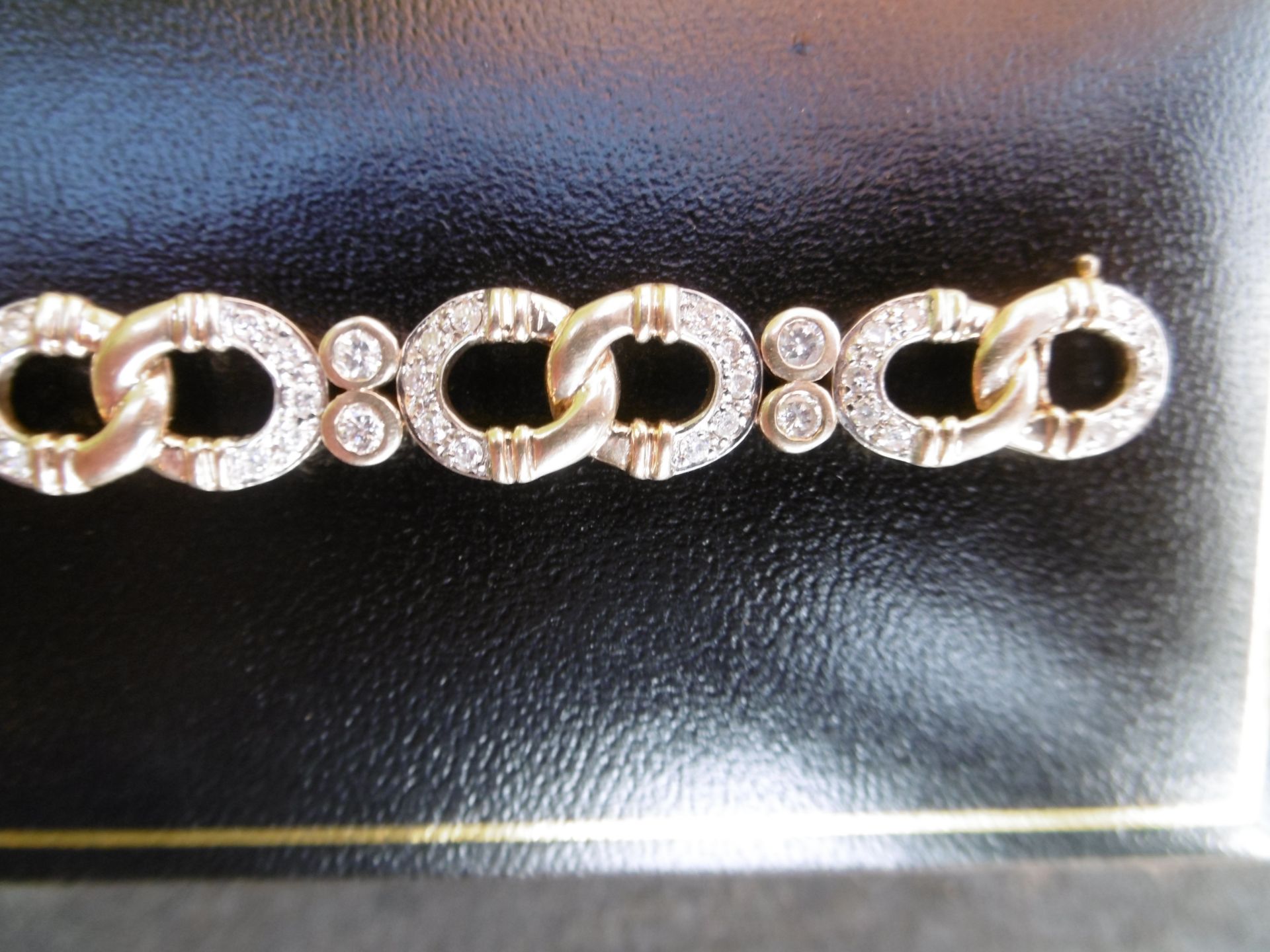 Chanel style Diamond set bracelet