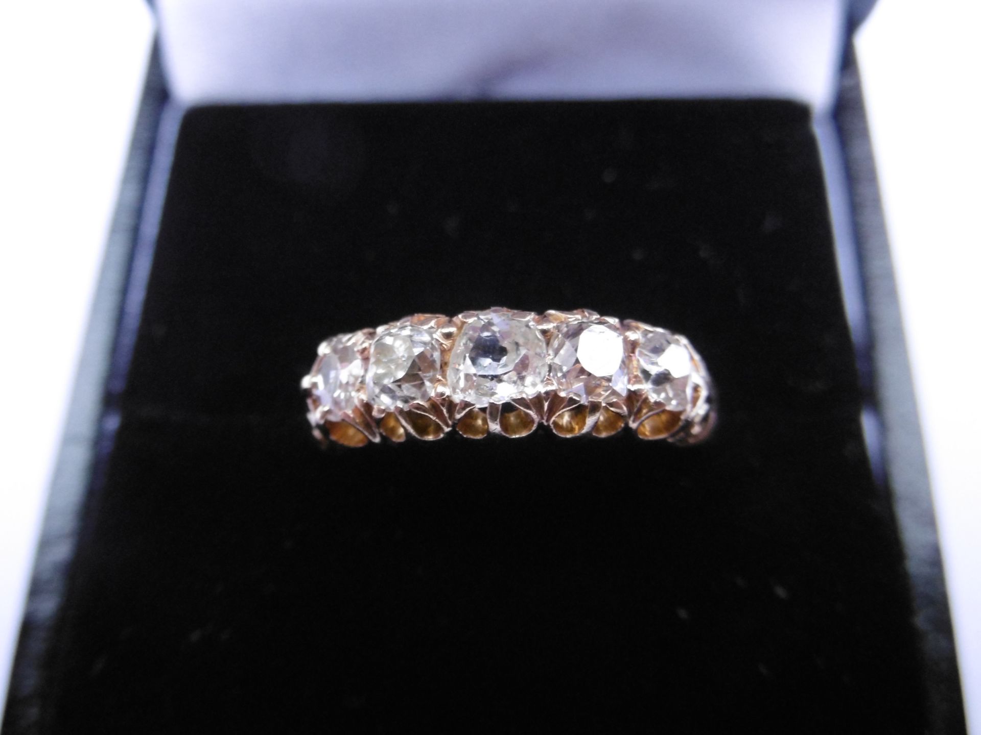 Five stone Diamond Ring