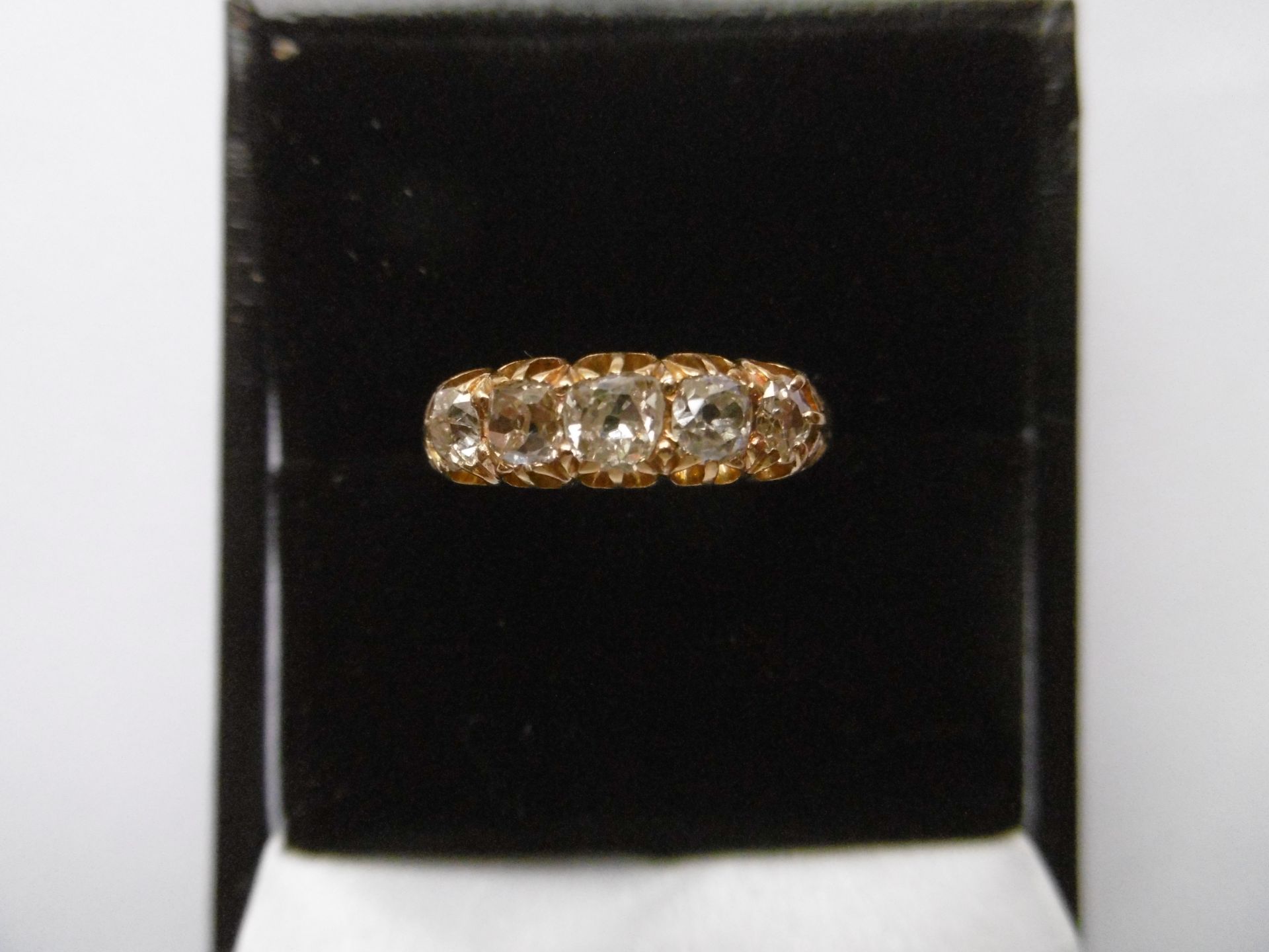 Five stone Diamond Ring - Image 3 of 5