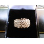 10 CT Gold Diamond ring