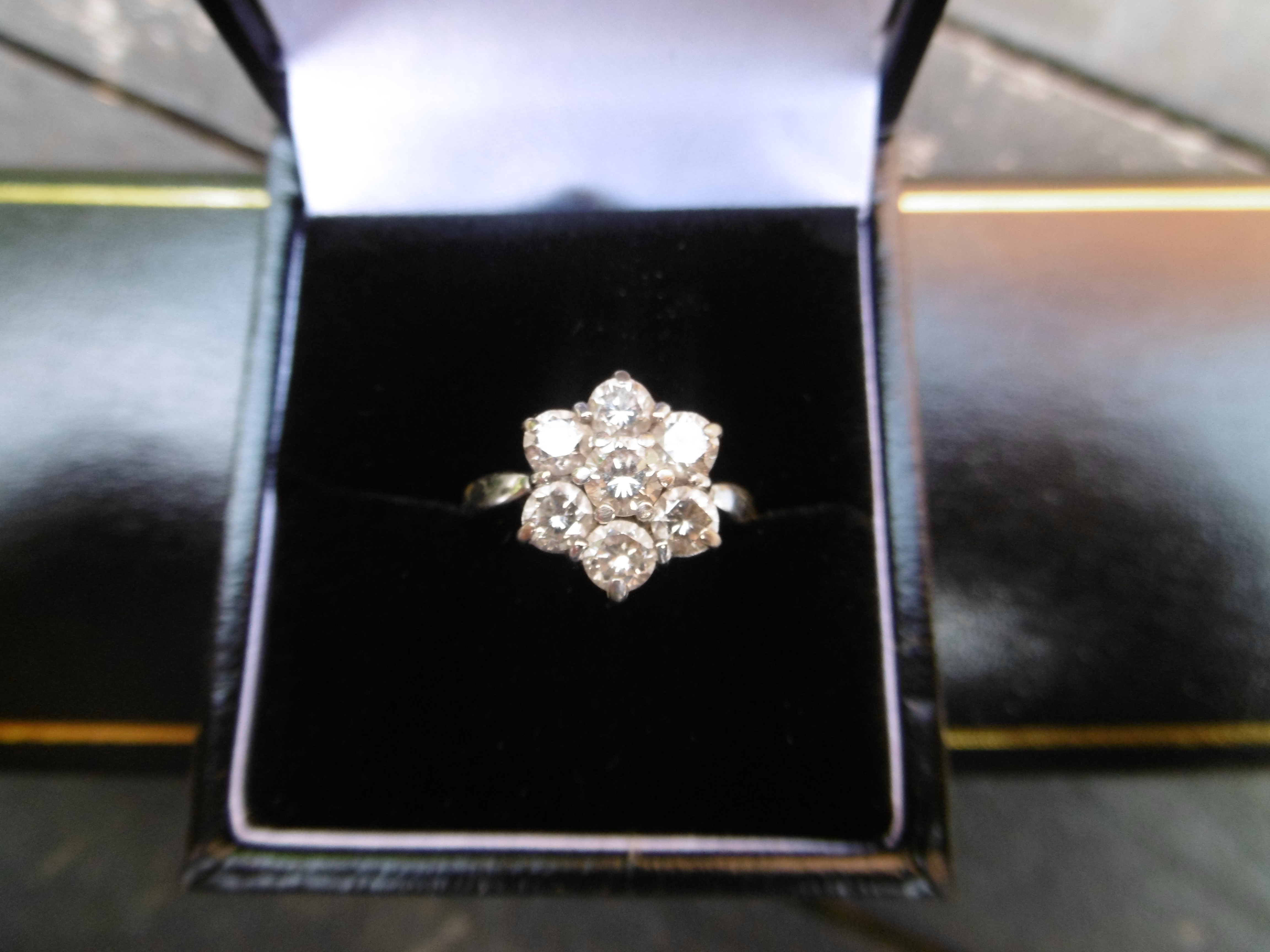 Daisy Diamond Ring