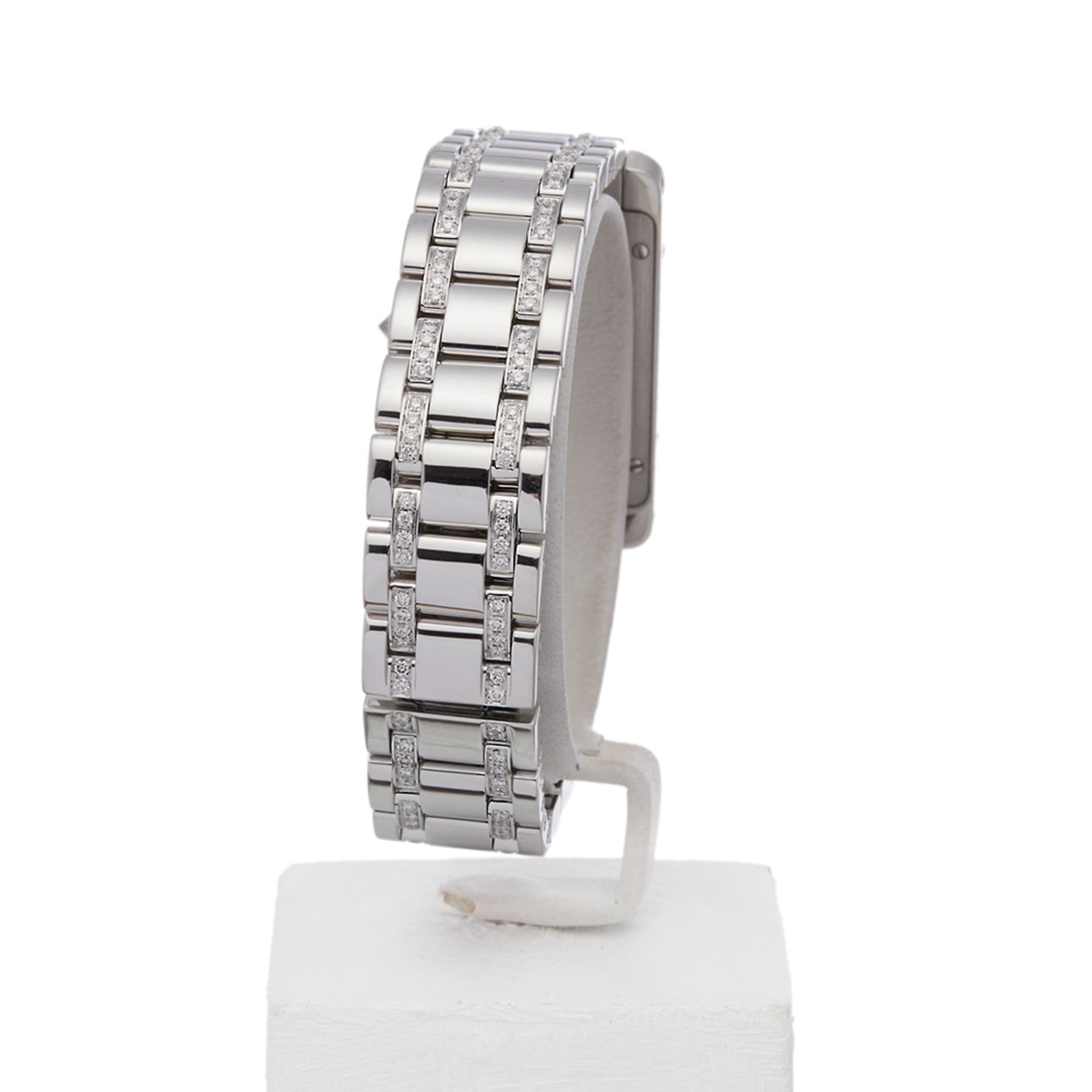 Cartier Tank Americaine 18k White Gold - 2489 - Image 7 of 8