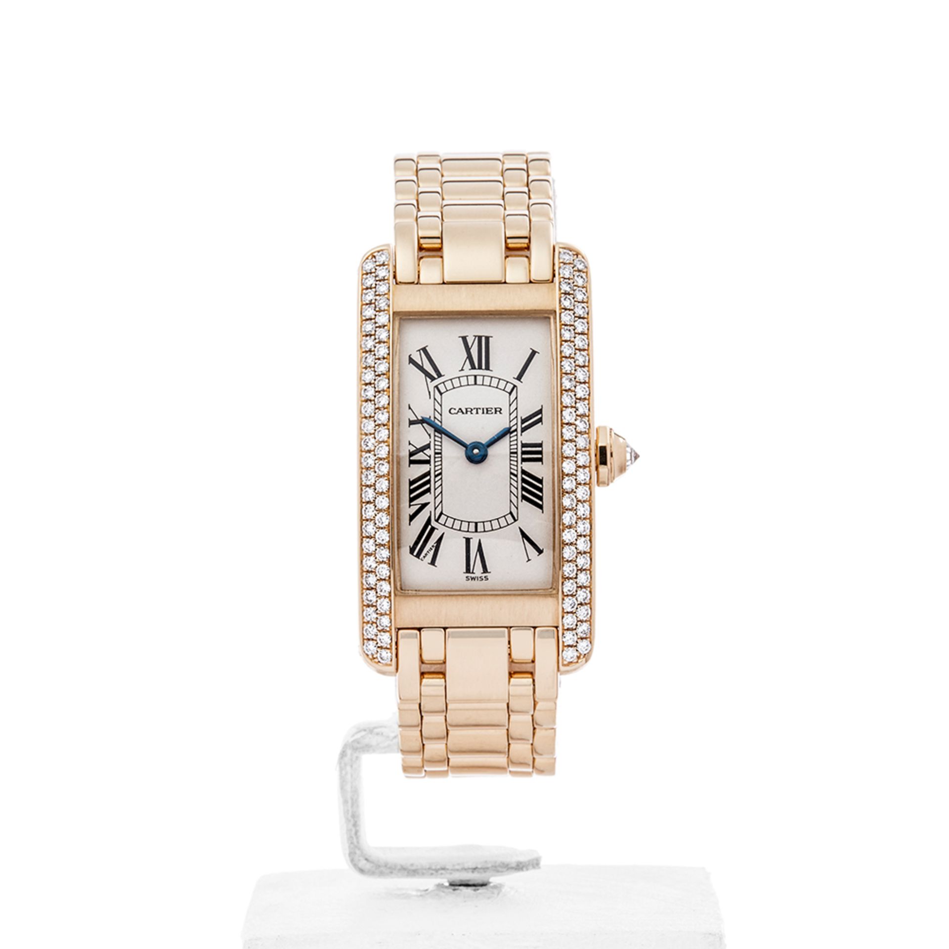 Cartier Tank Americaine 18k Yellow Gold - 1710 - Image 2 of 7