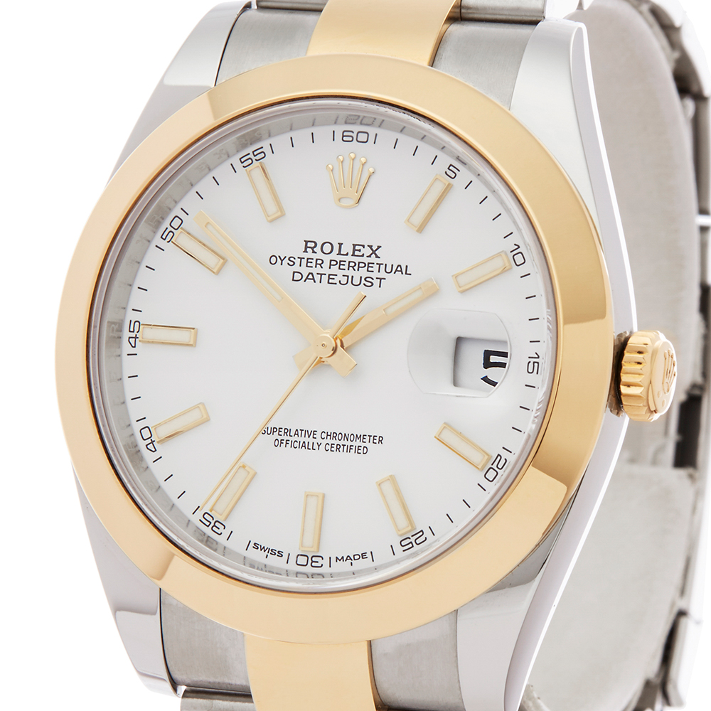 Rolex Datejust II 40mm Stainless Steel & 18k Yellow Gold - 126303 - Image 3 of 7