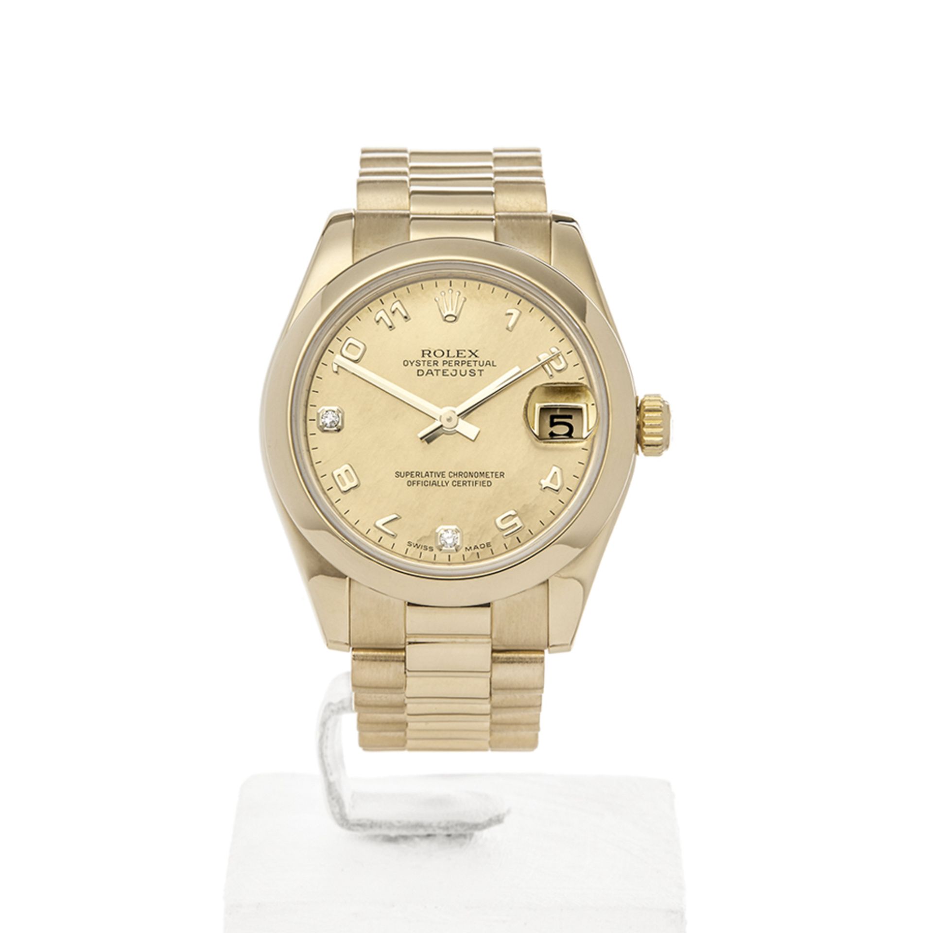 Rolex Datejust 31mm 18k Yellow Gold - 178248 - Image 2 of 8