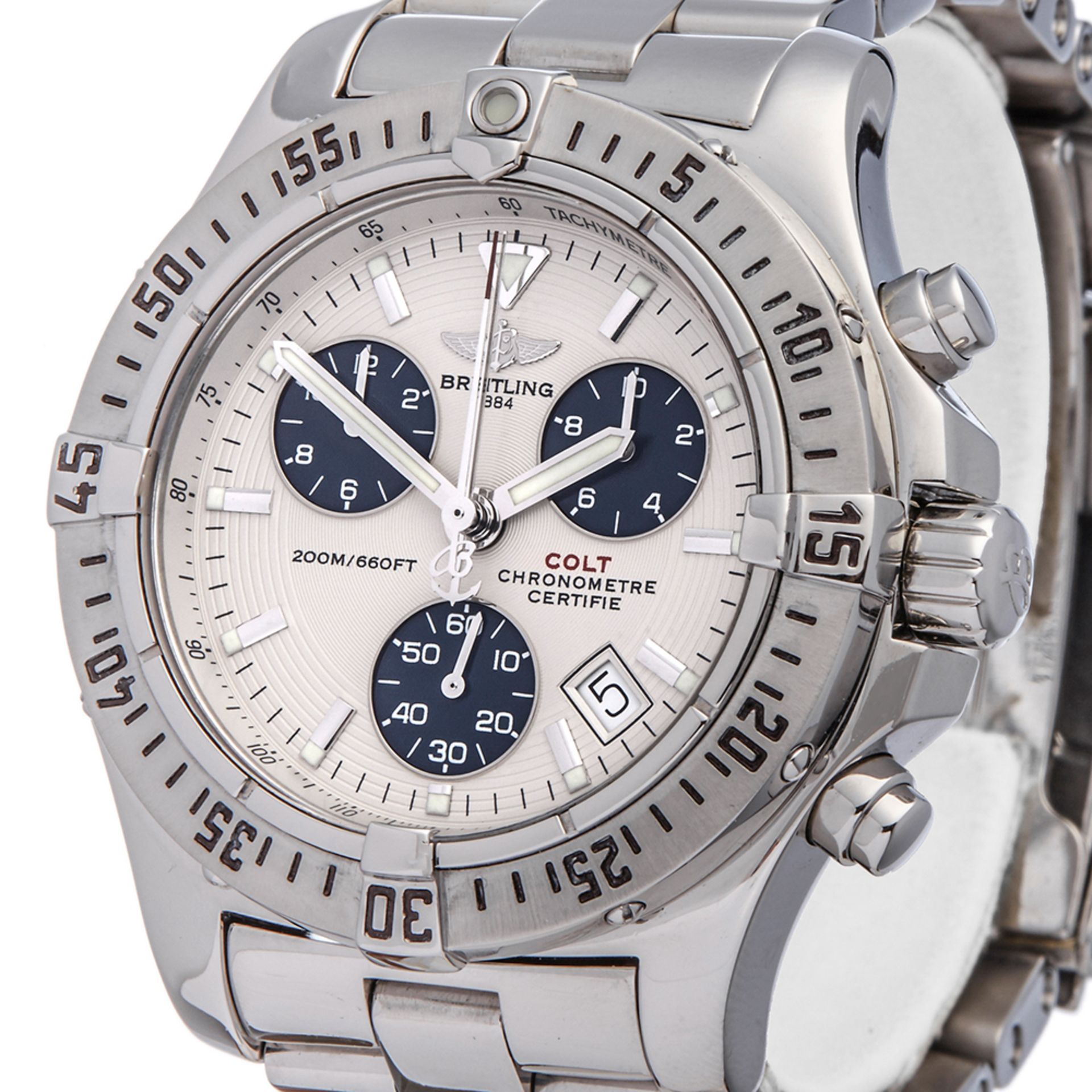 Breitling Colt 41mm Stainless Steel - A73380 - Image 3 of 7