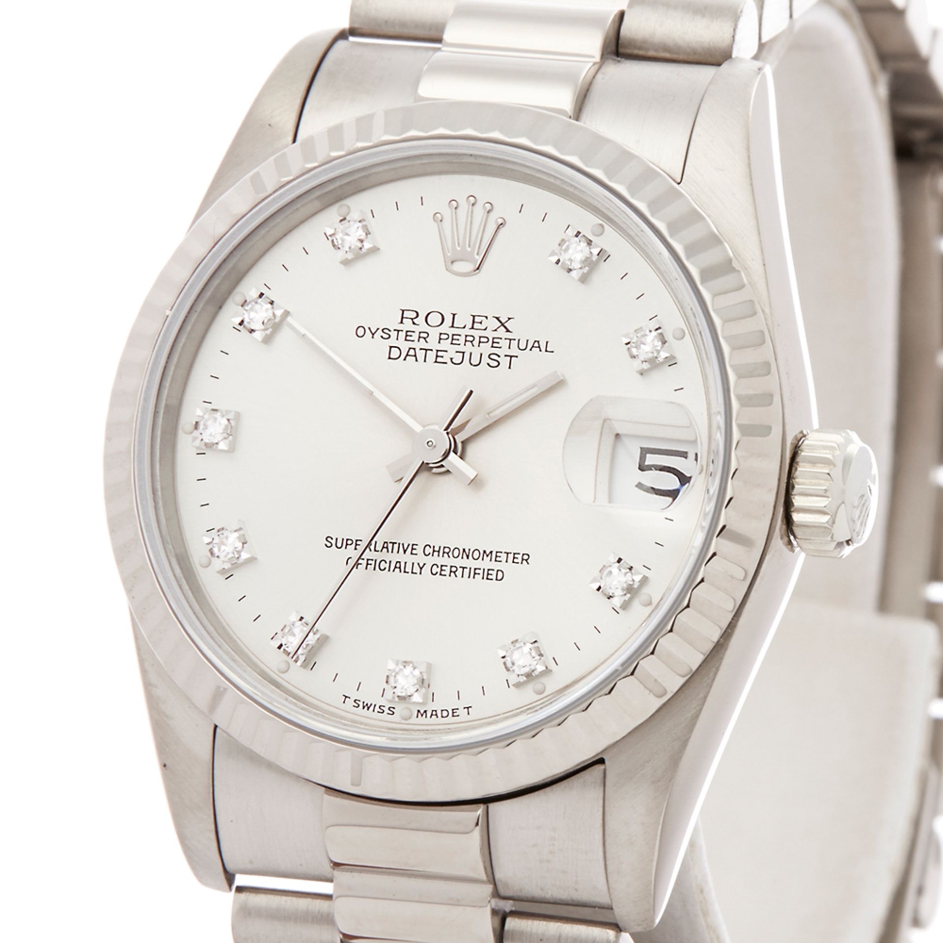 Rolex Datejust 31mm 18k White Gold - 68279 - Image 3 of 7