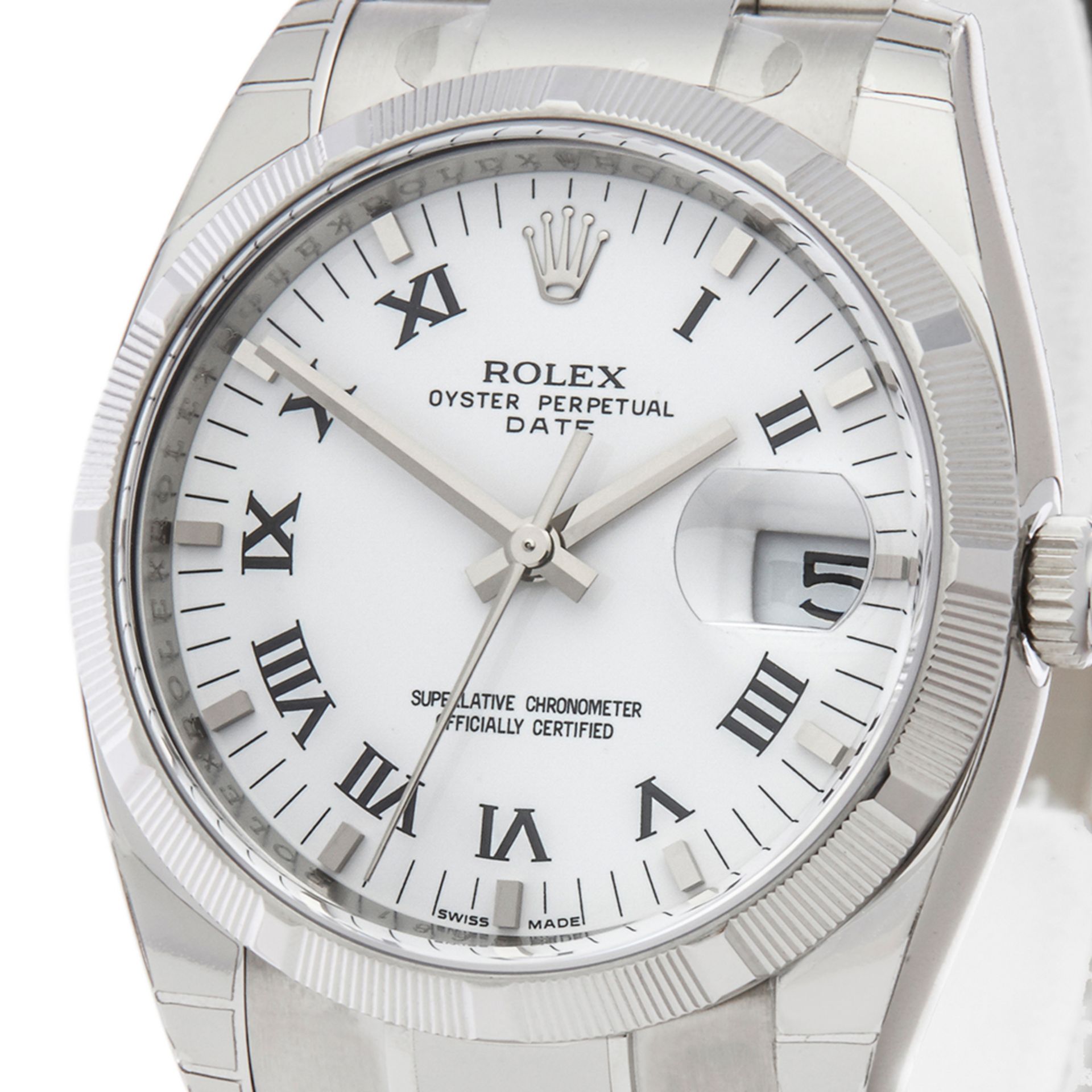 Rolex Oyster Perpetual Date 36mm Stainless Steel - 115210 - Image 3 of 8