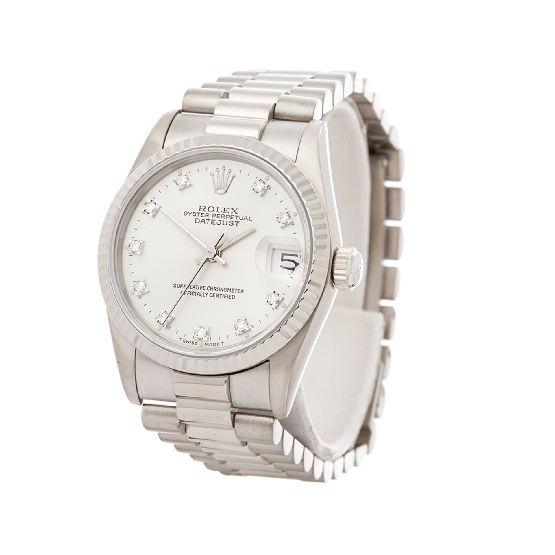 Rolex Datejust 31mm 18k White Gold - 68279