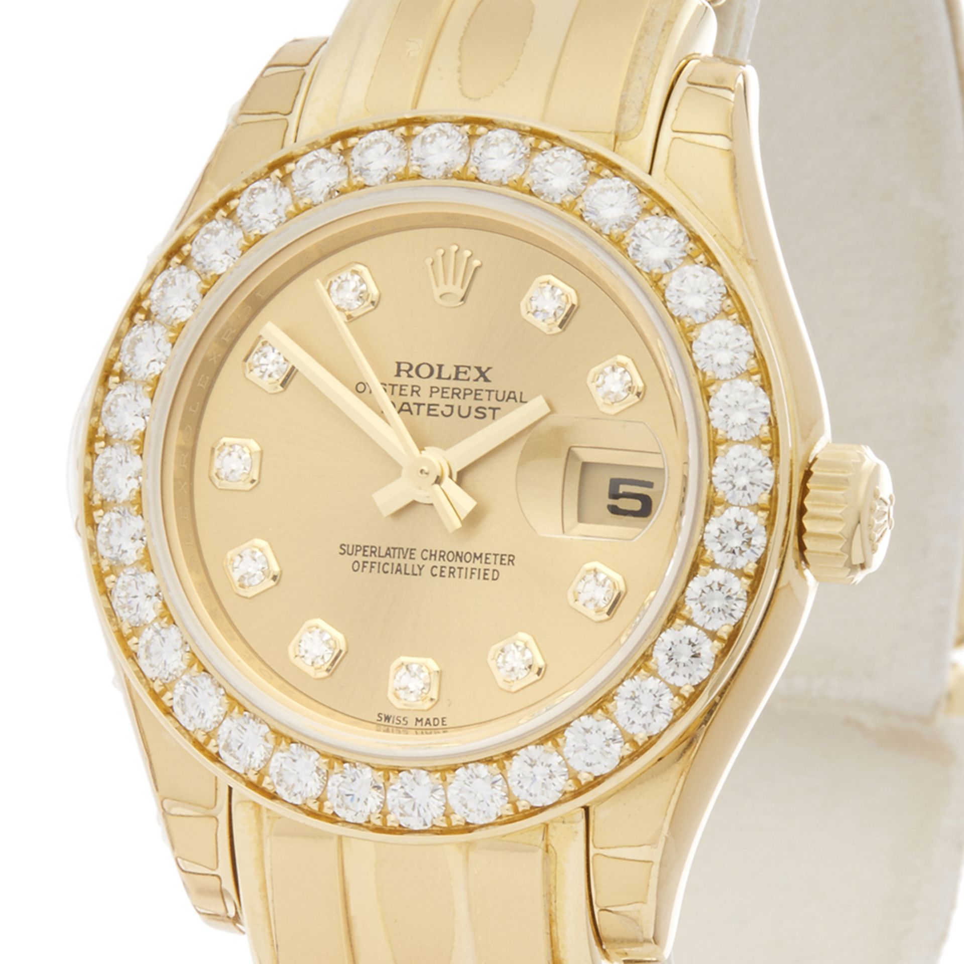 Rolex Pearlmaster 29mm 18k Yellow Gold - 80298 - Image 3 of 7