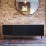 Forge Creative | Sideboard: We wanted to design a practical storage unit that would have an elegant,