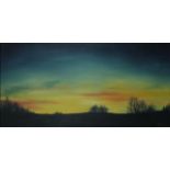 Mim Aylett Palmer | Nearly Bedtime oil on canvas 100x50cm