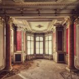 Gina Soden | Le Magnat _Abandoned chateau in France 80.2 x 80.2cm Edition 1 of 10 with 2 A/P's (